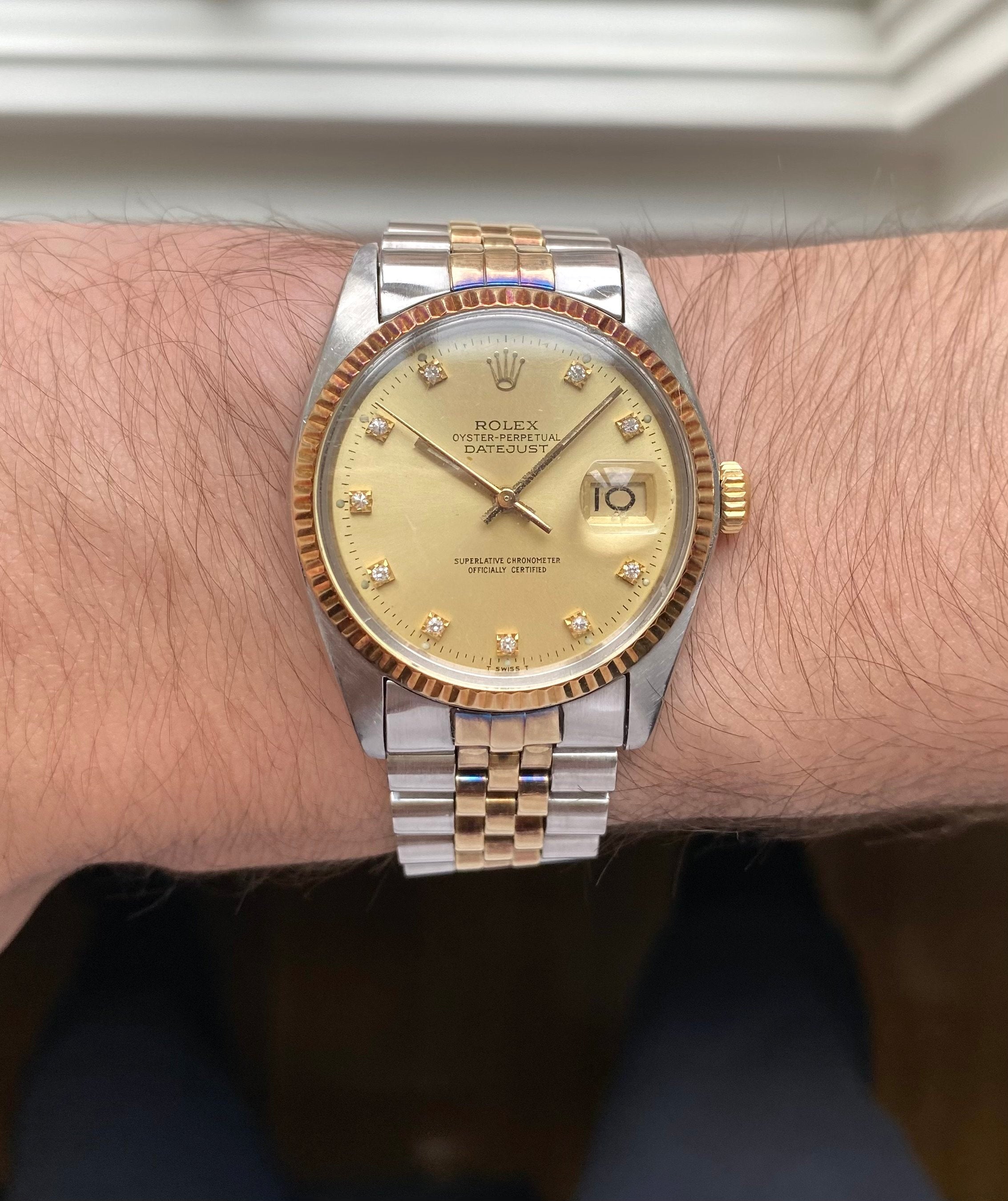 Rolex Datejust 16013G - Diamond