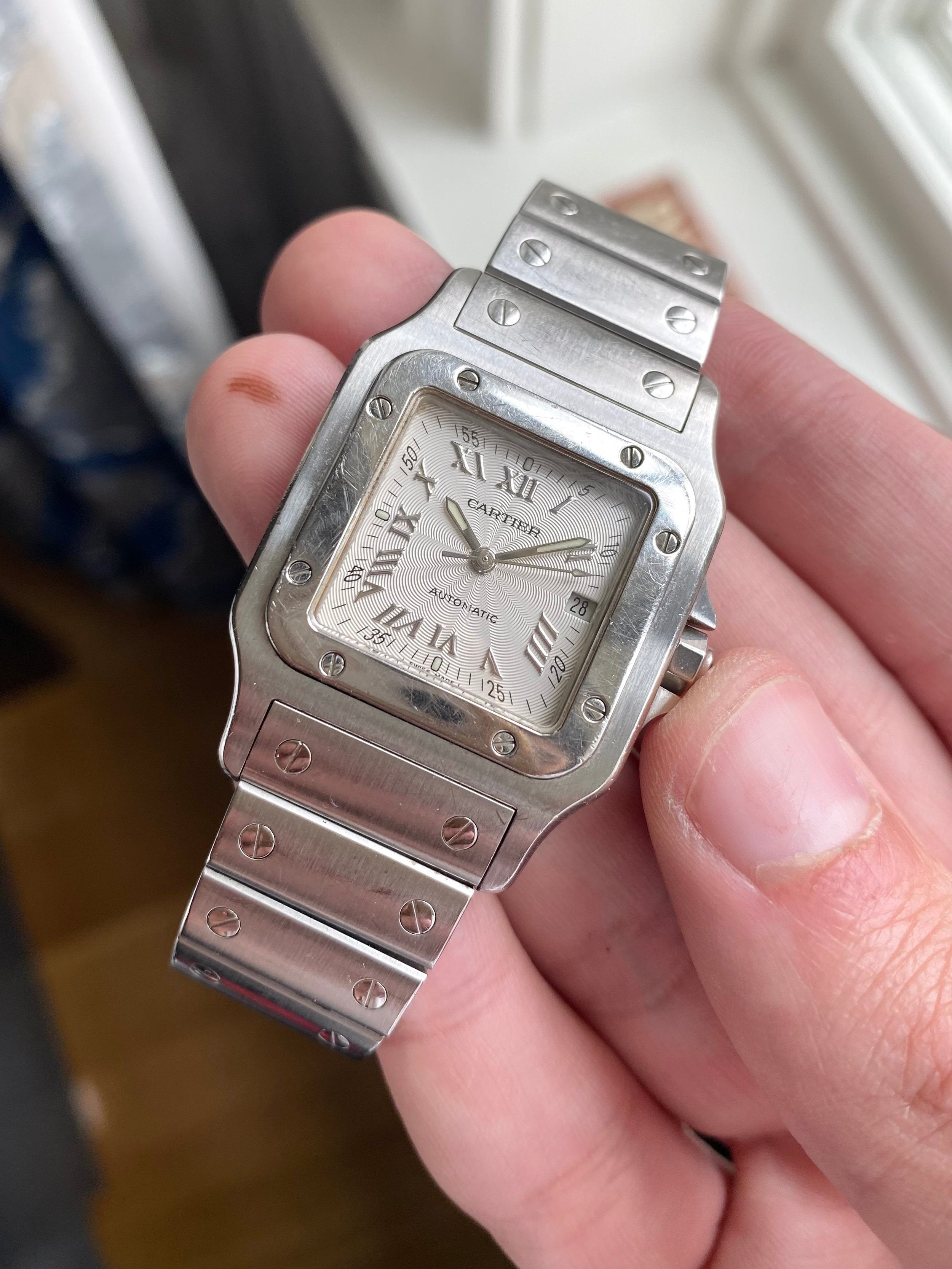 Cartier Santos 2319 - Guilloche