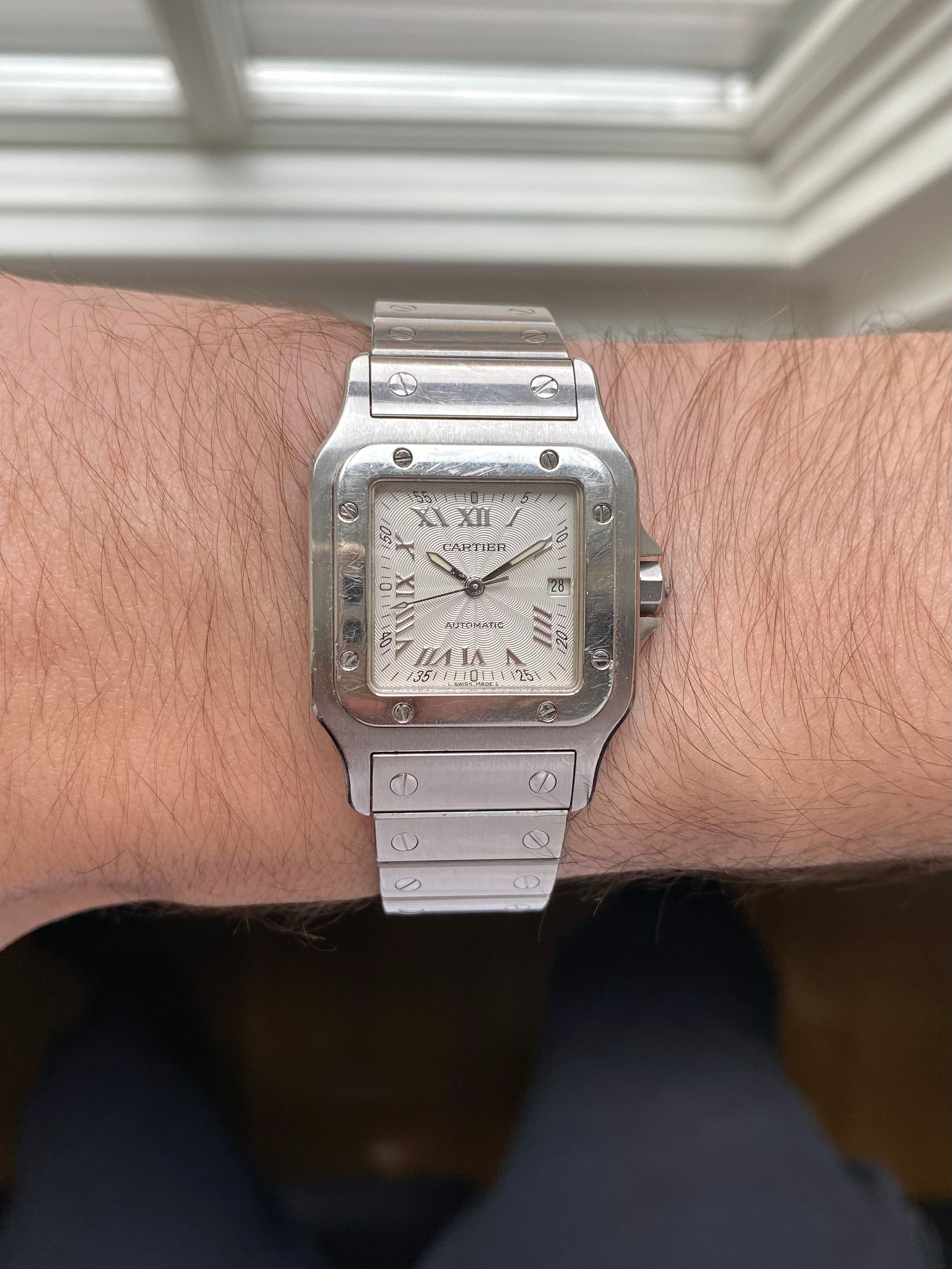 Cartier Santos 2319 - Guilloche