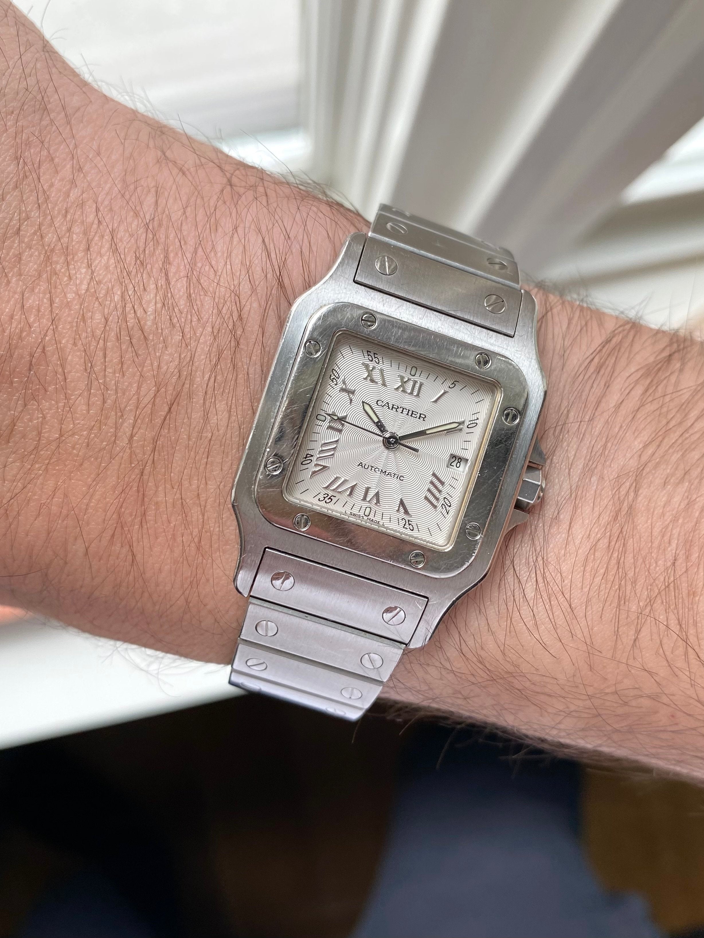 Cartier Santos 2319 - Guilloche