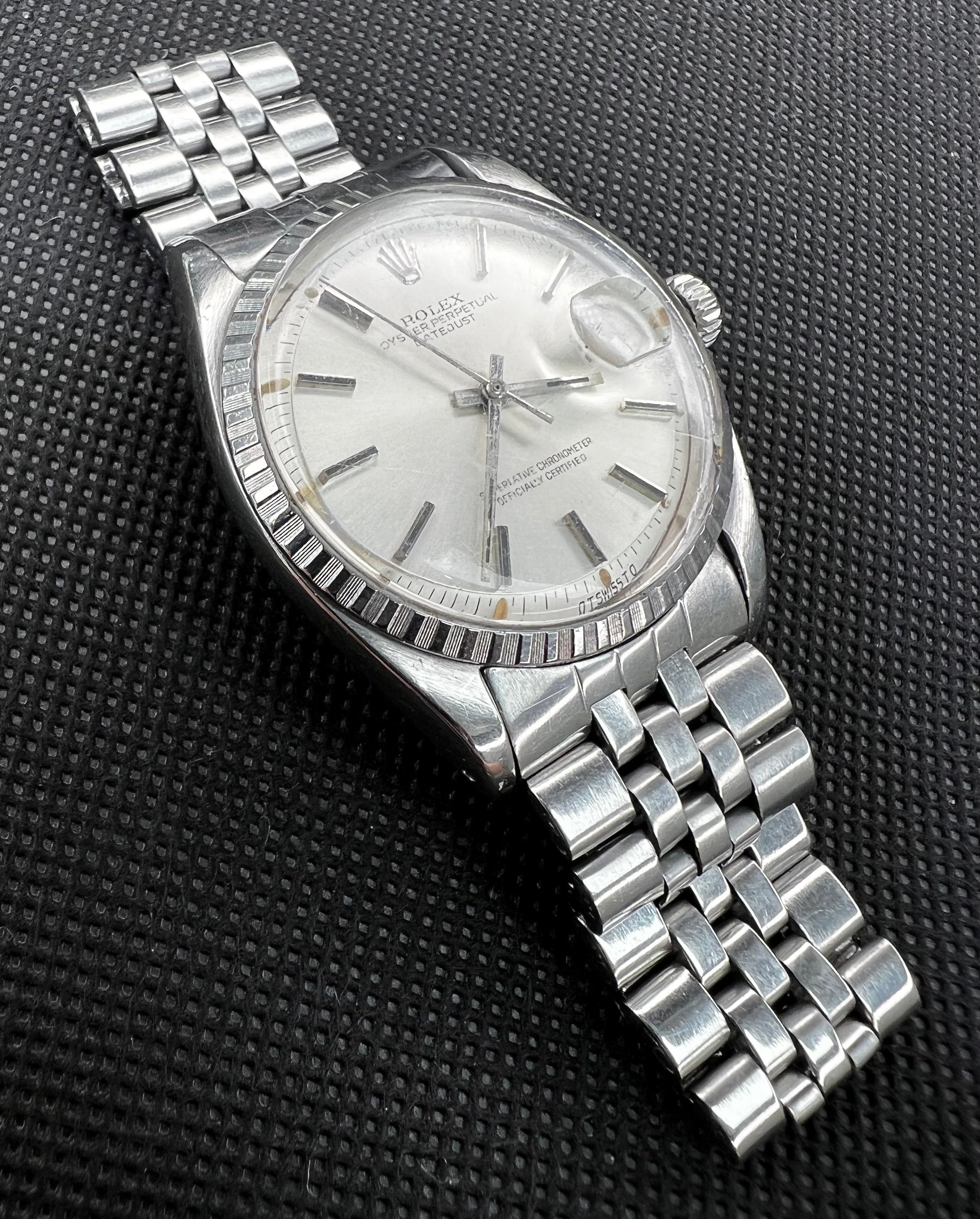 Rolex Datejust 1603 Vintage Silver Sigma Dial Automatic