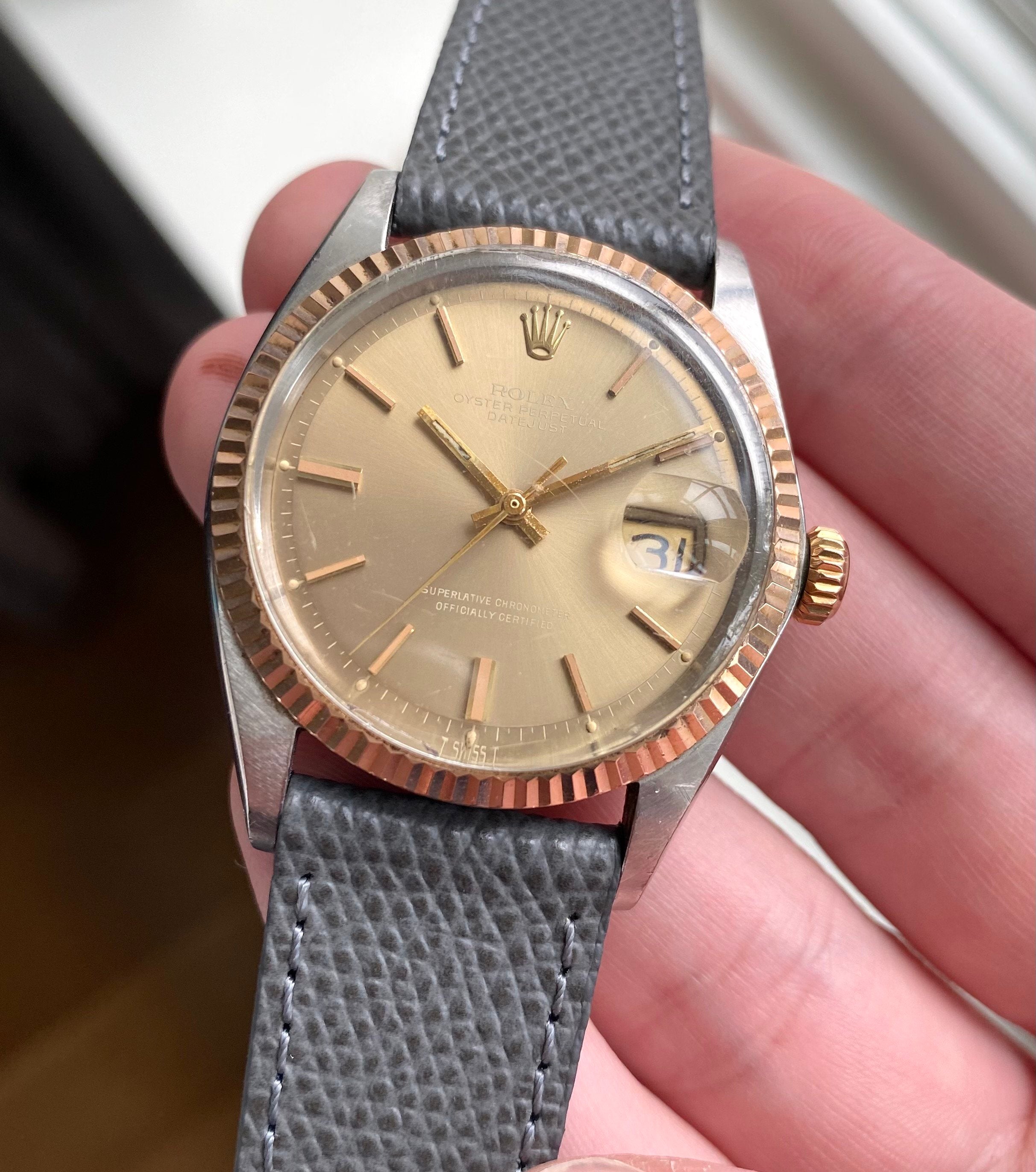 Rolex Datejust ref. 1601 — Rose Gold