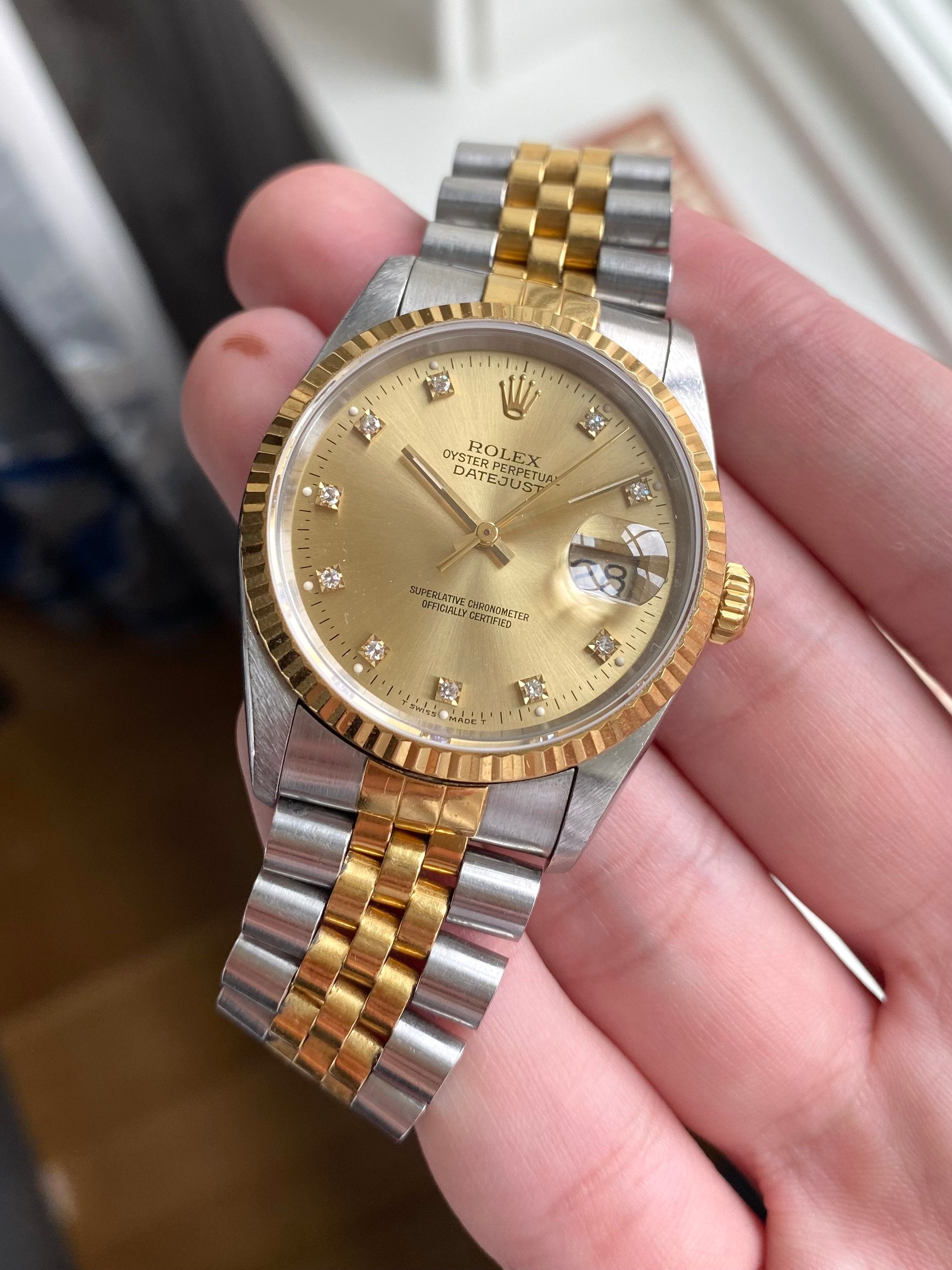 Rolex Datejust 16233G - Diamond