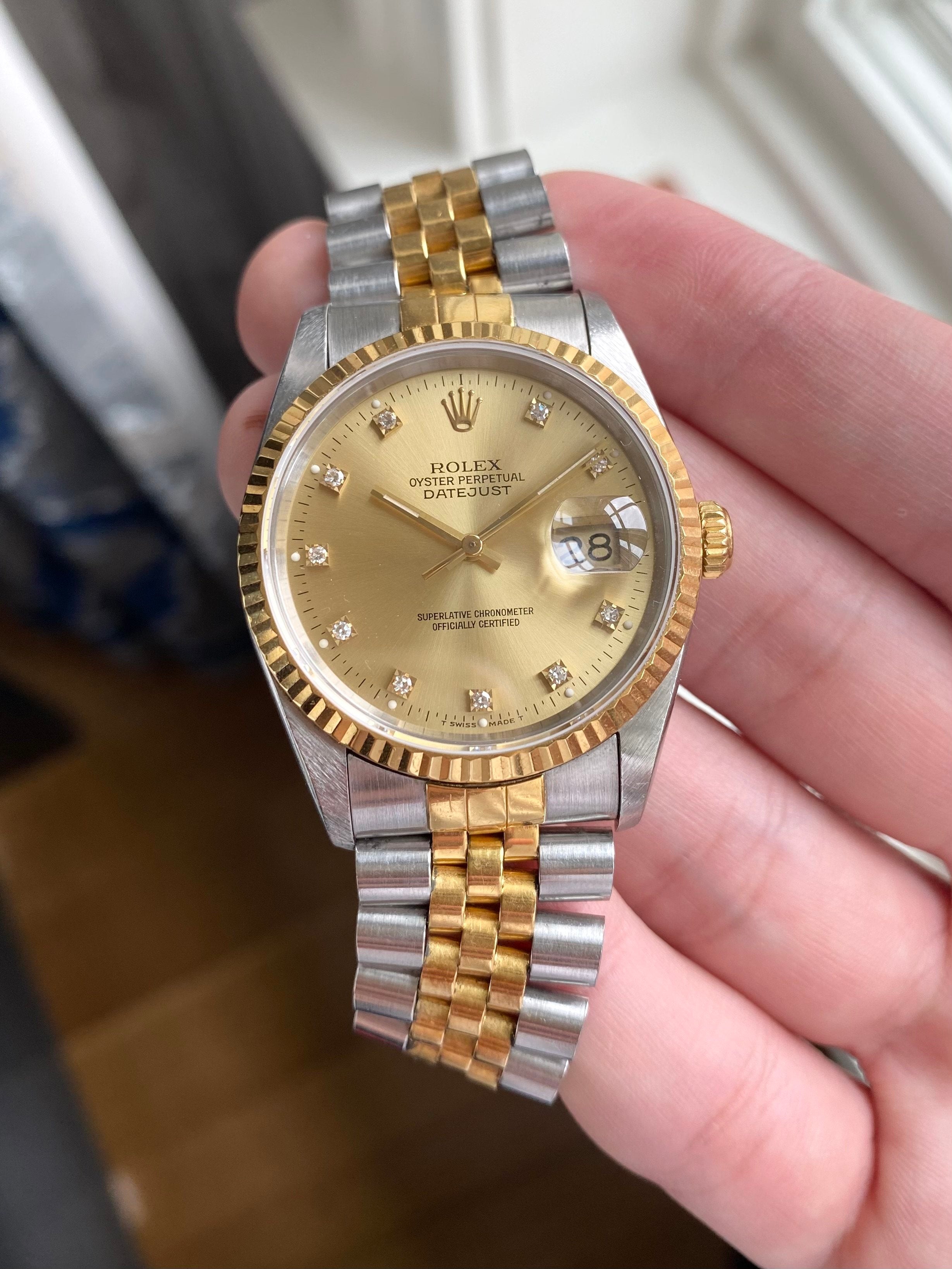 Rolex Datejust 16233G - Diamond