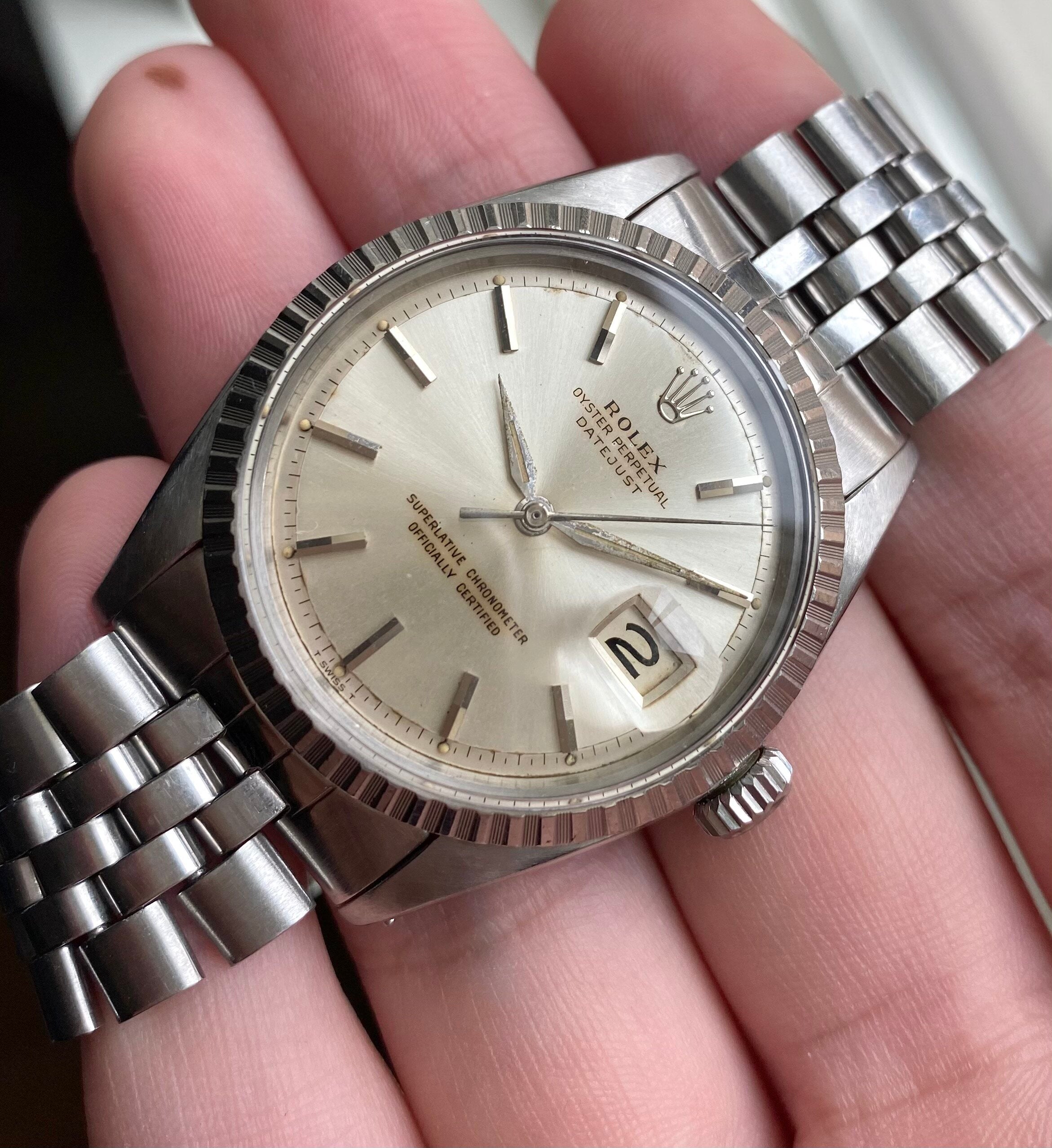 Rolex Datejust ref. 1603 — Alpha Hands