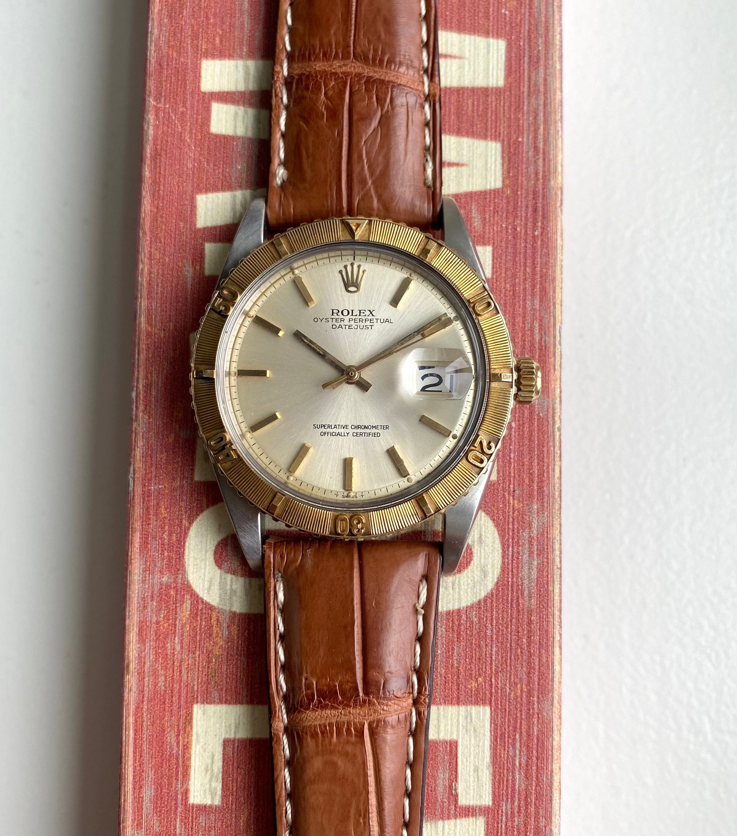 Rolex Datejust ref. 1625 — Two-tone