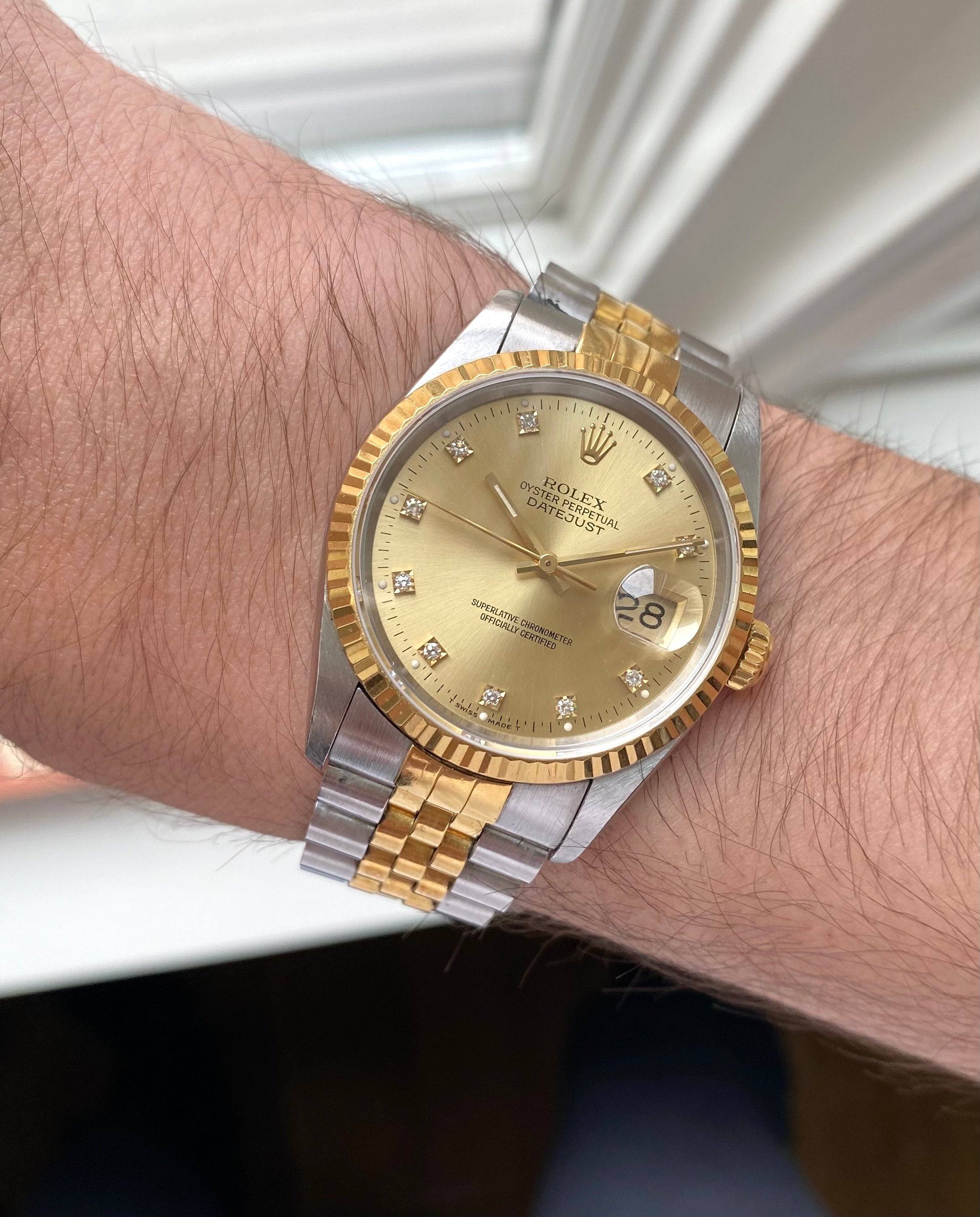 Rolex Datejust 16233G - Diamond