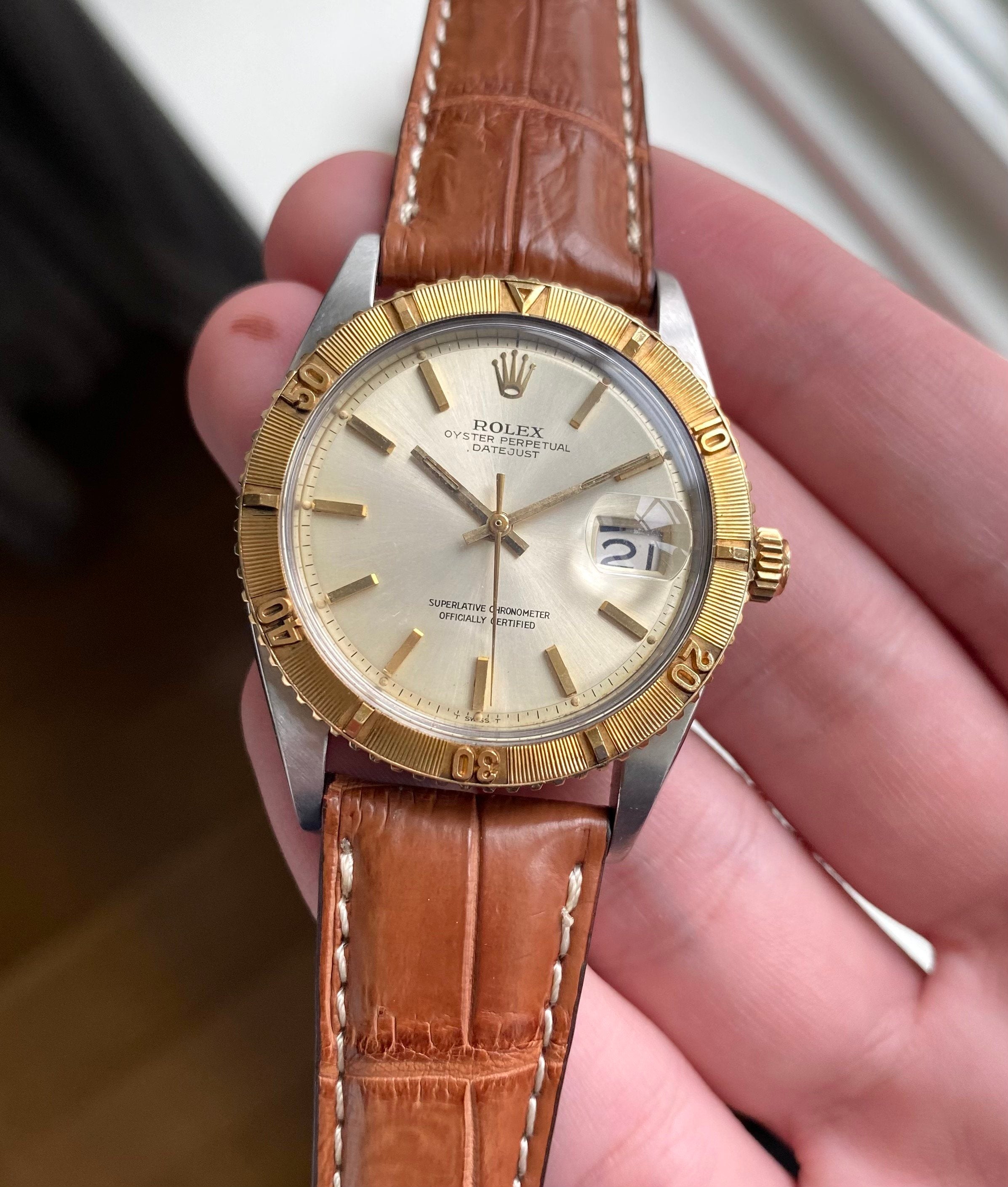 Rolex Datejust ref. 1625 — Two-tone