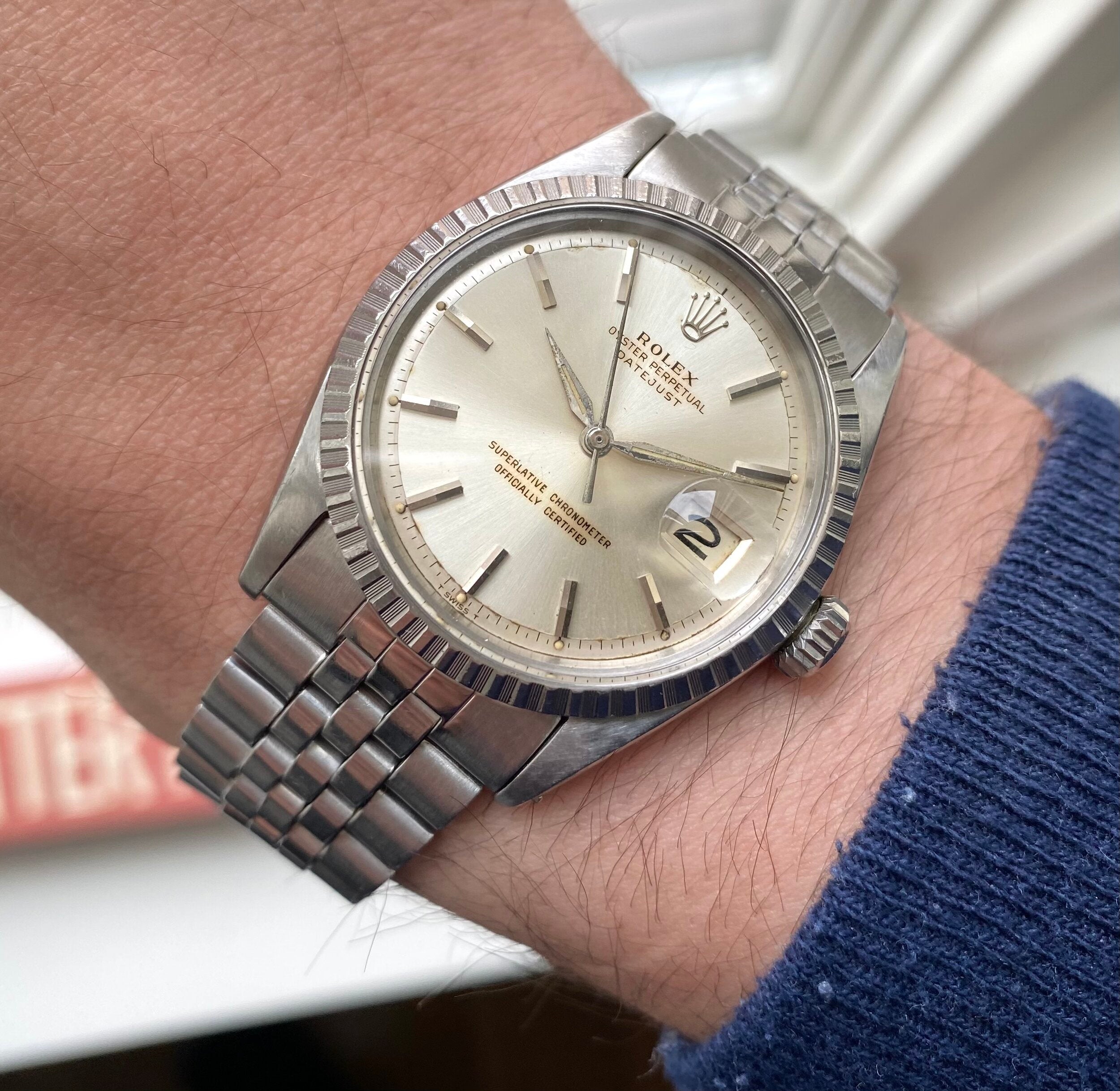 Rolex Datejust ref. 1603 — Alpha Hands