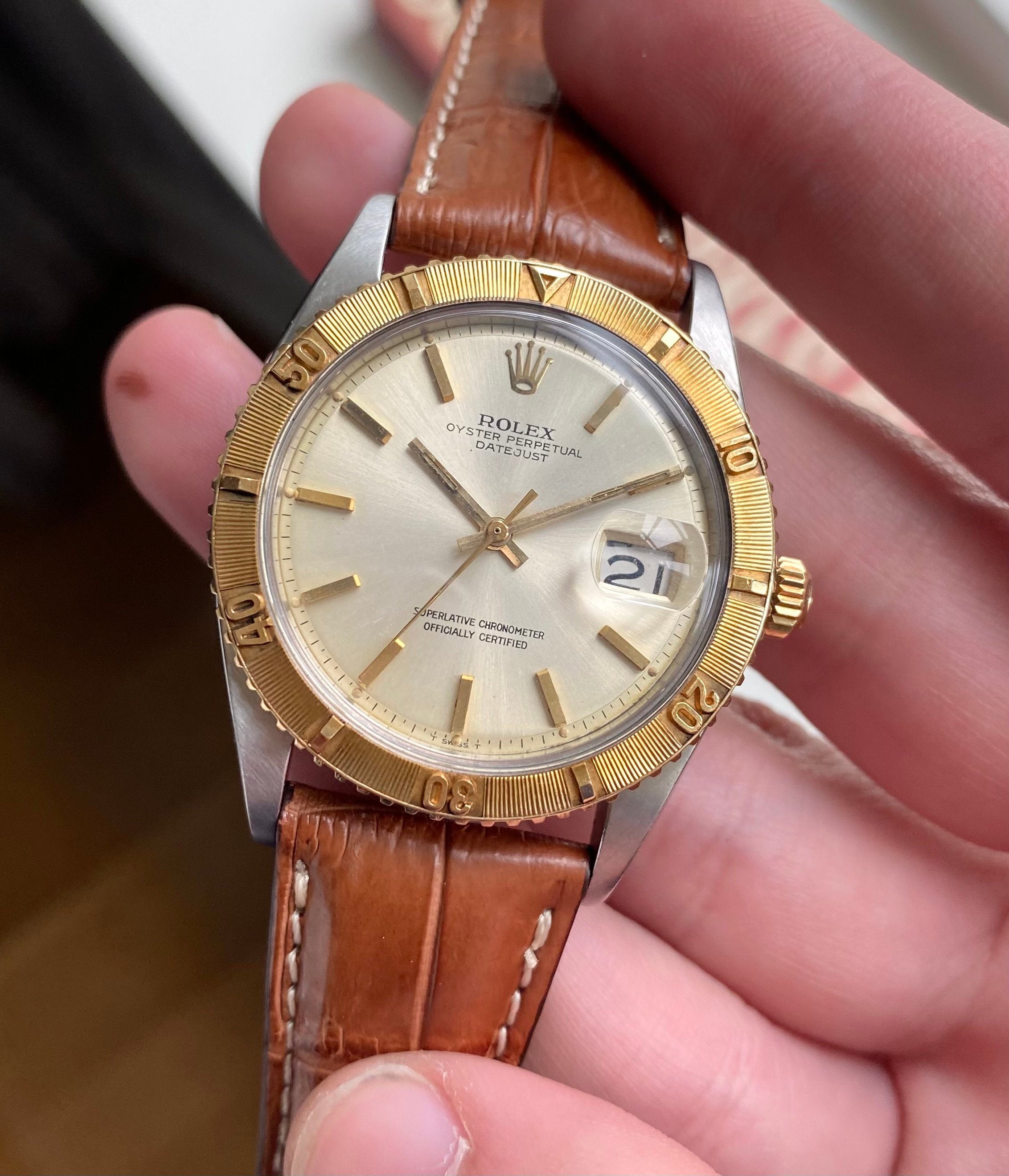 Rolex Datejust ref. 1625 — Two-tone