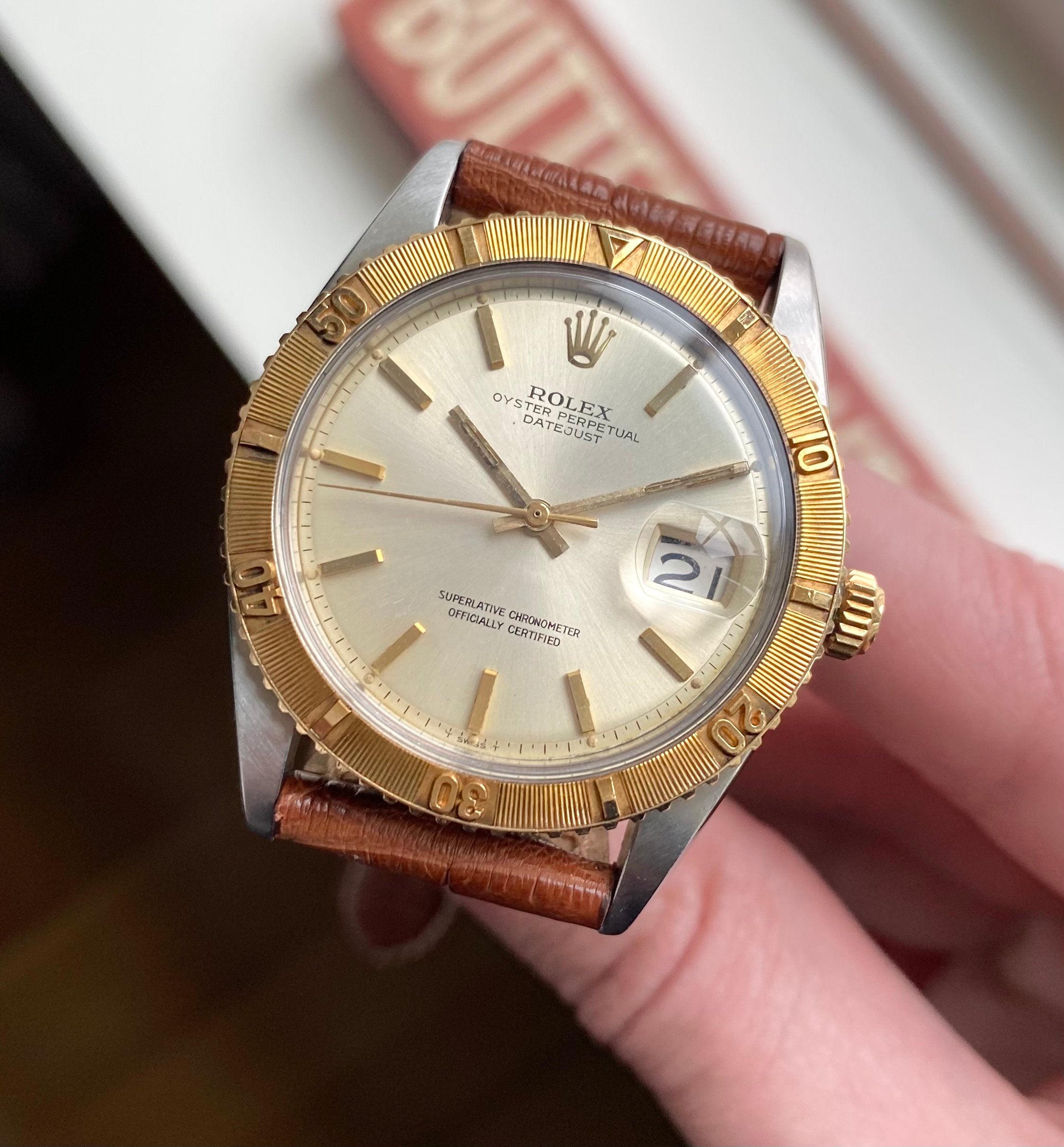 Rolex Datejust ref. 1625 — Two-tone