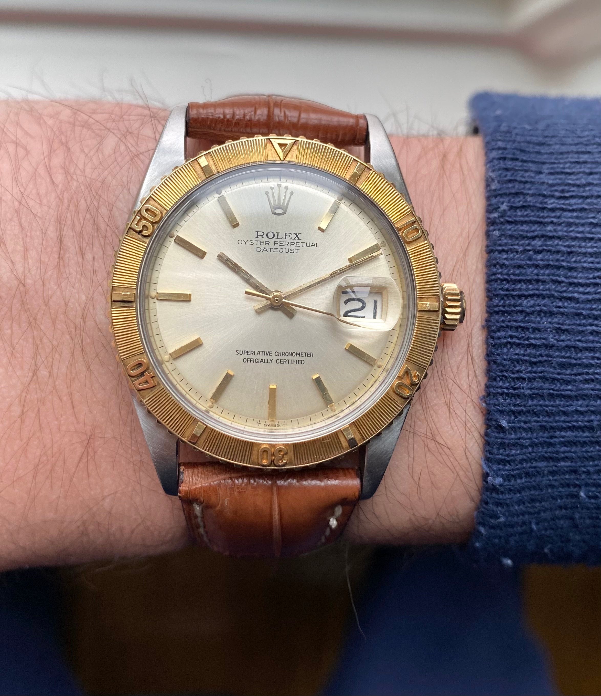 Rolex Datejust ref. 1625 — Two-tone