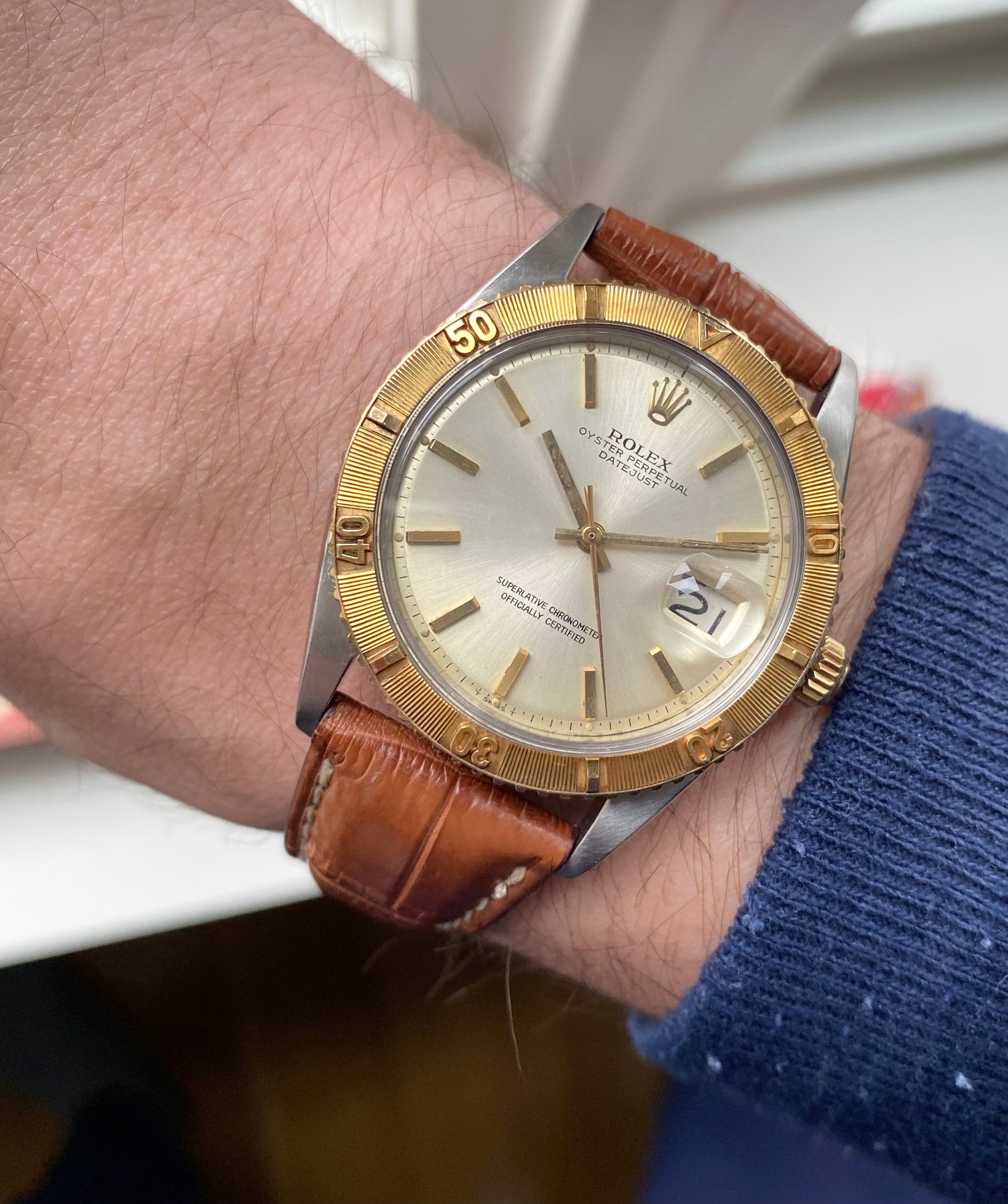 Rolex Datejust ref. 1625 — Two-tone