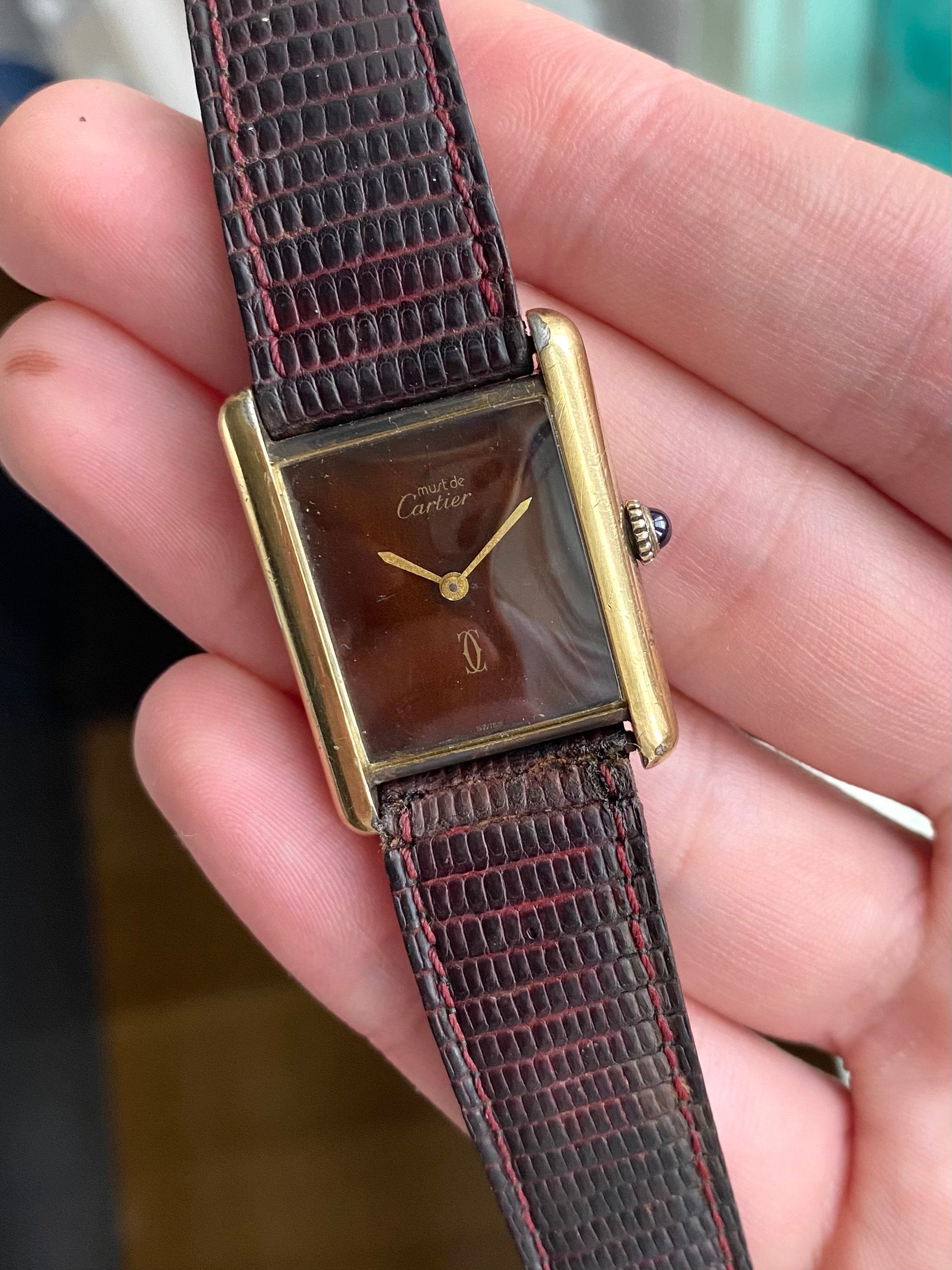 Must de Cartier - Brown Dial.