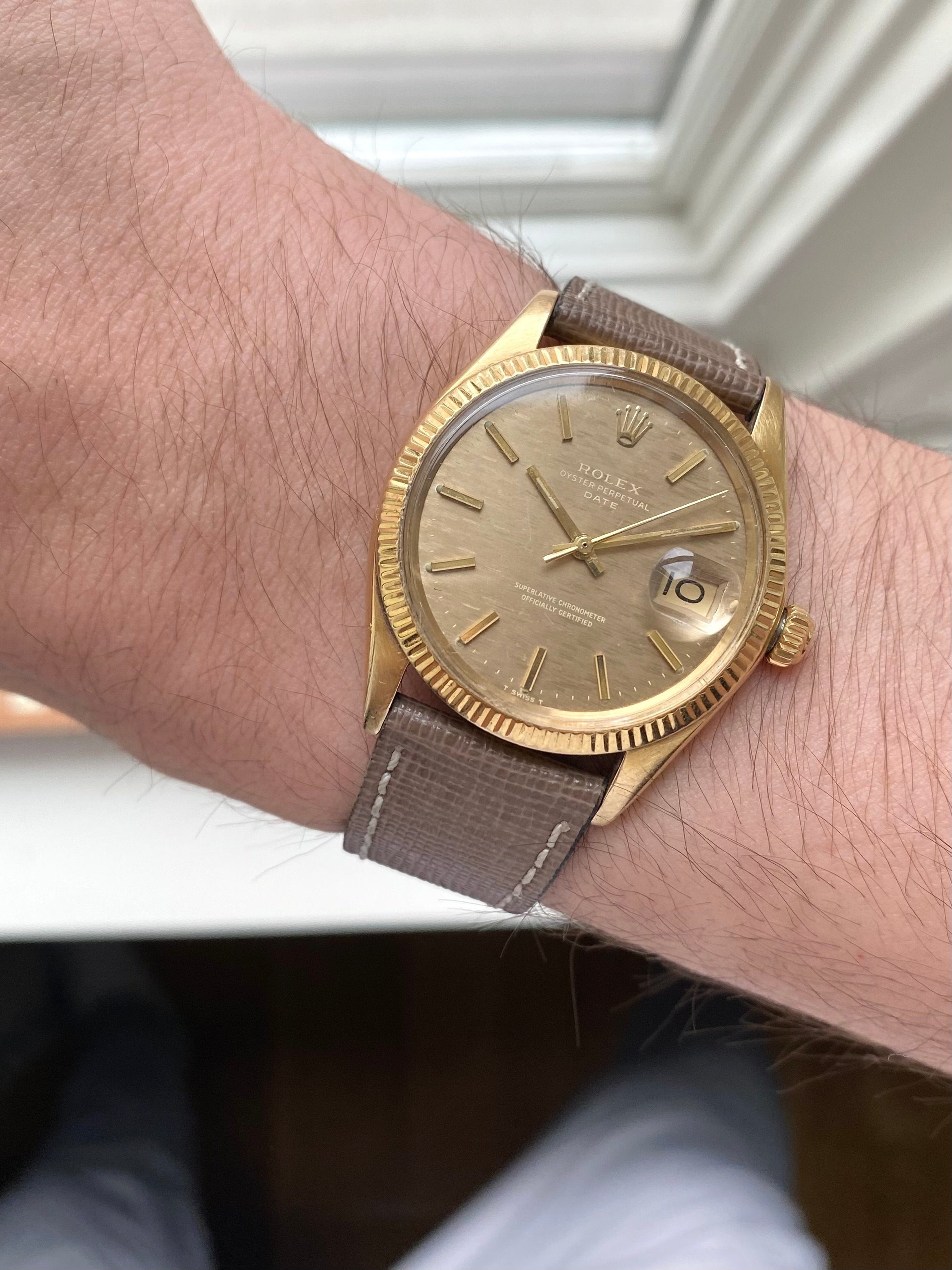 Rolex OP 1503 - Gold Mosaic.