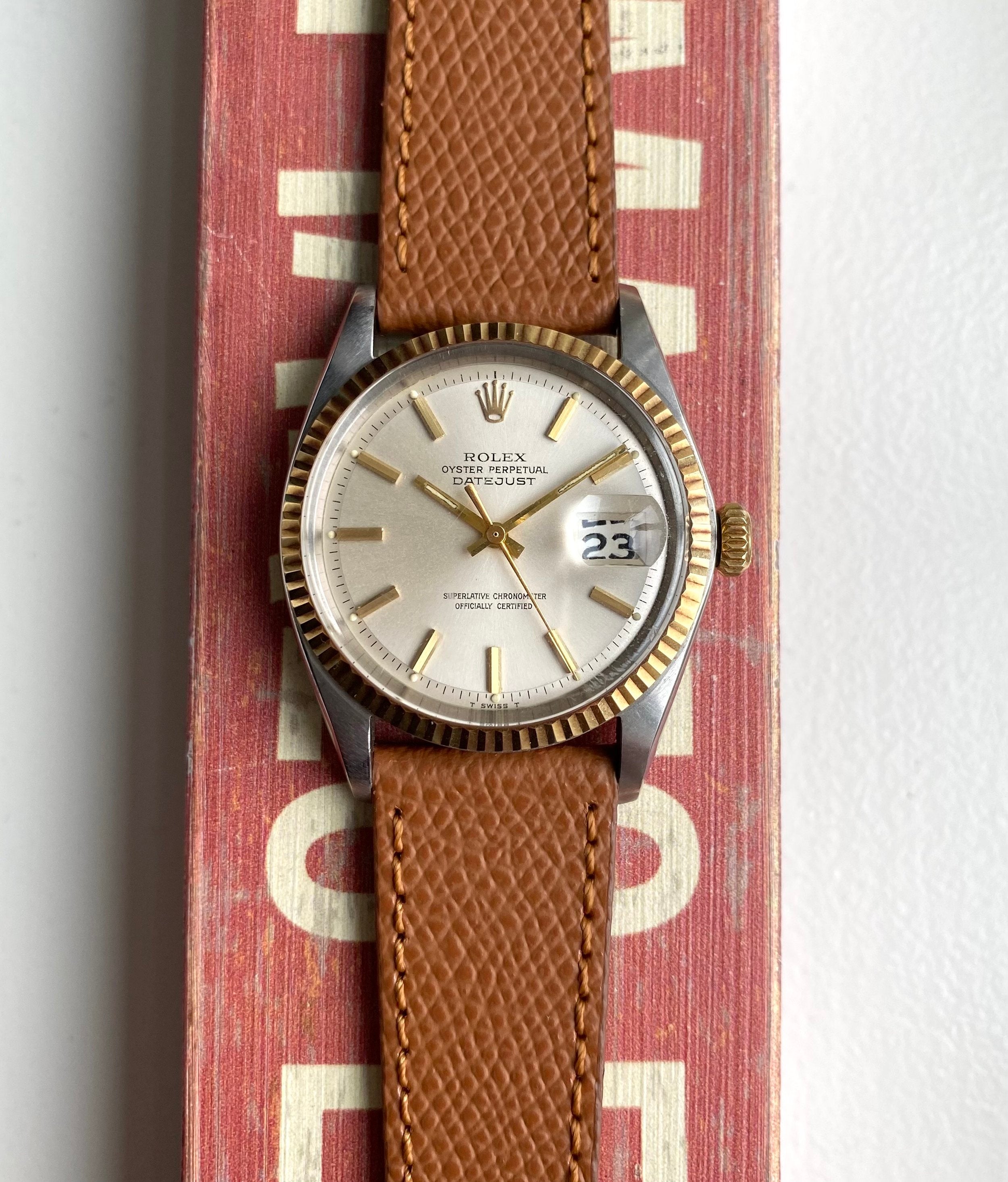 Rolex Datejust ref. 1601 — Two-tone