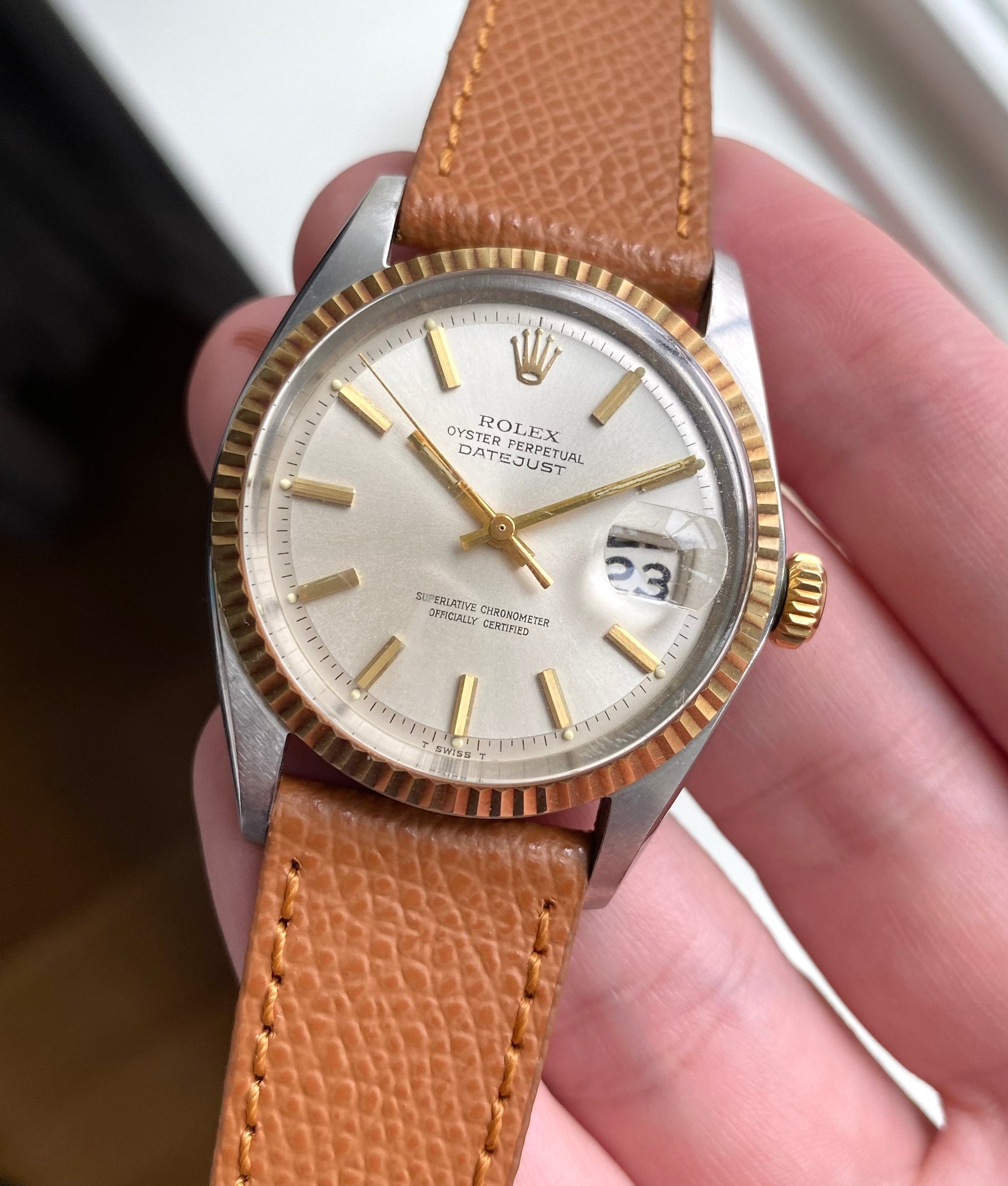 Rolex Datejust ref. 1601 — Two-tone