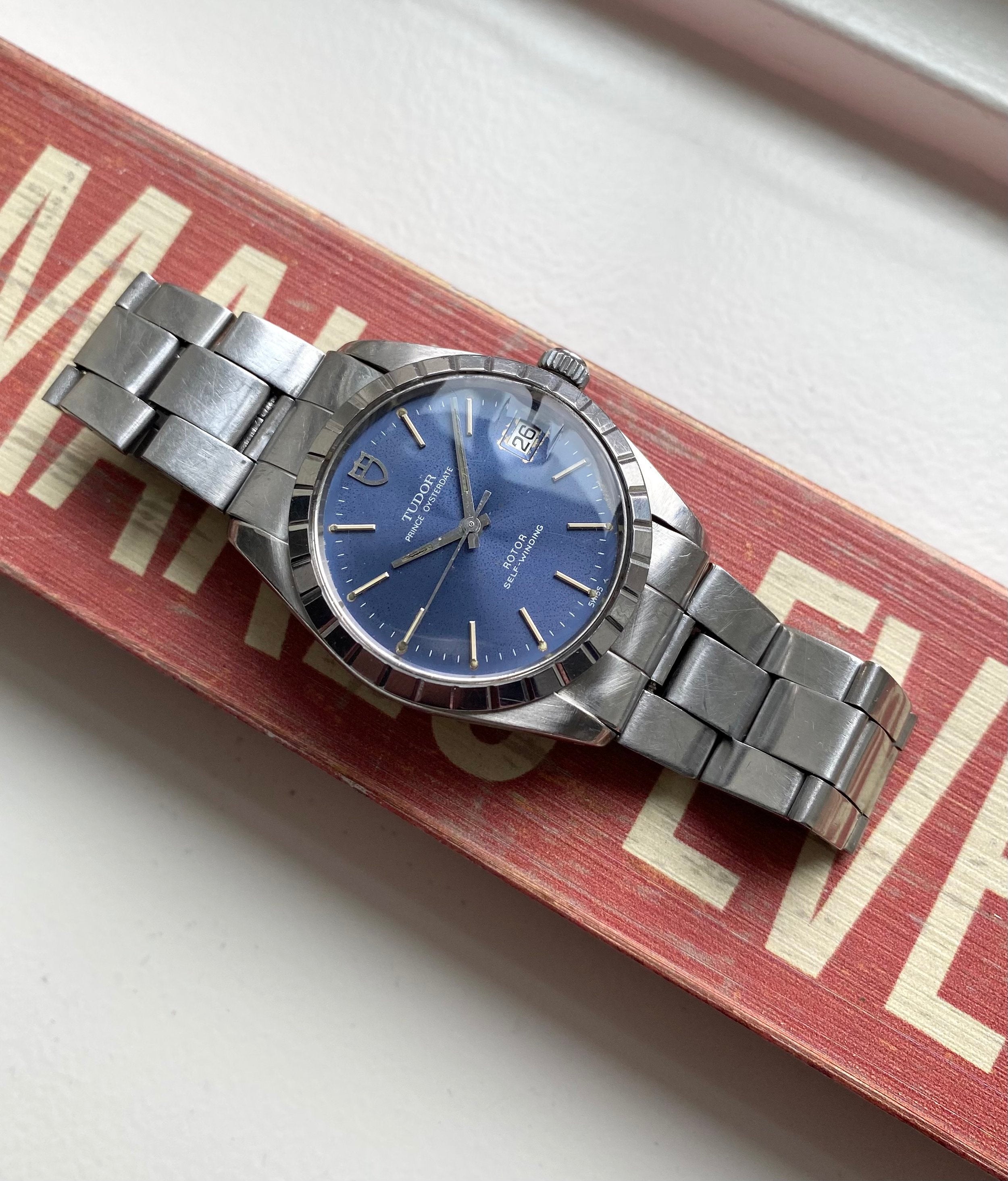 Tudor Prince Oysterdate ref. 74000 — Blue Dial