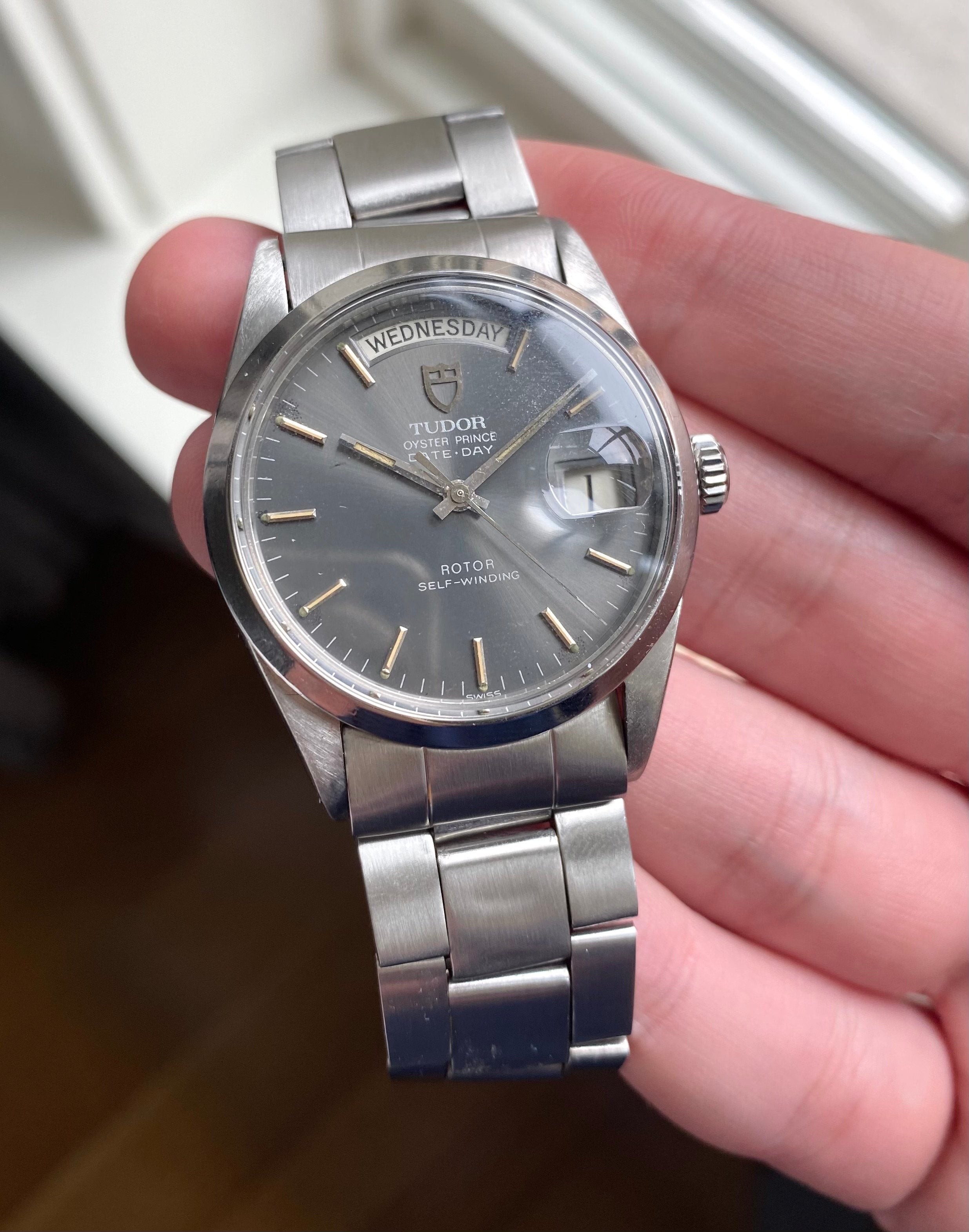 Tudor Date-day ref. 94500 — Grey Dial