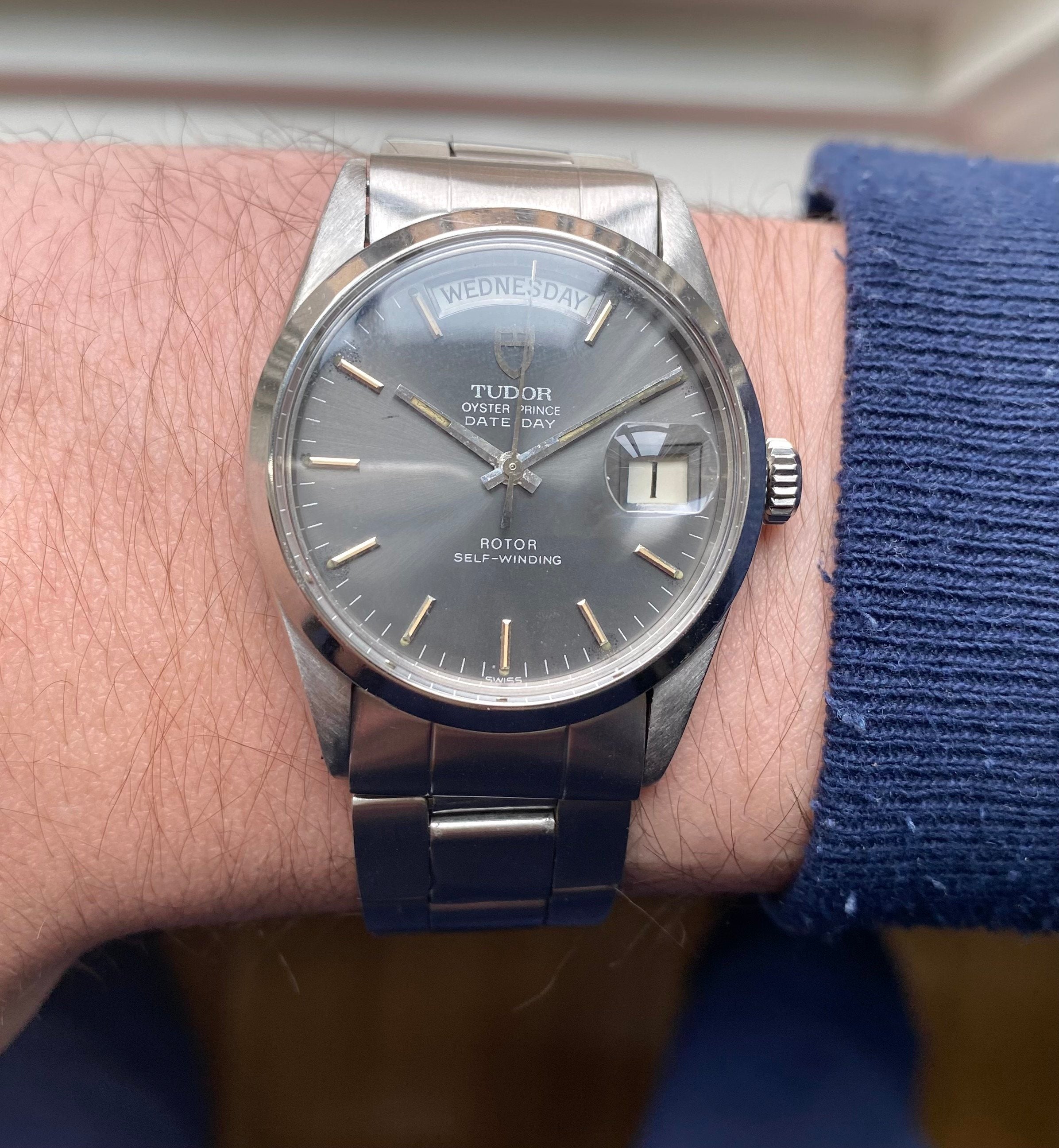 Tudor Date-day ref. 94500 — Grey Dial