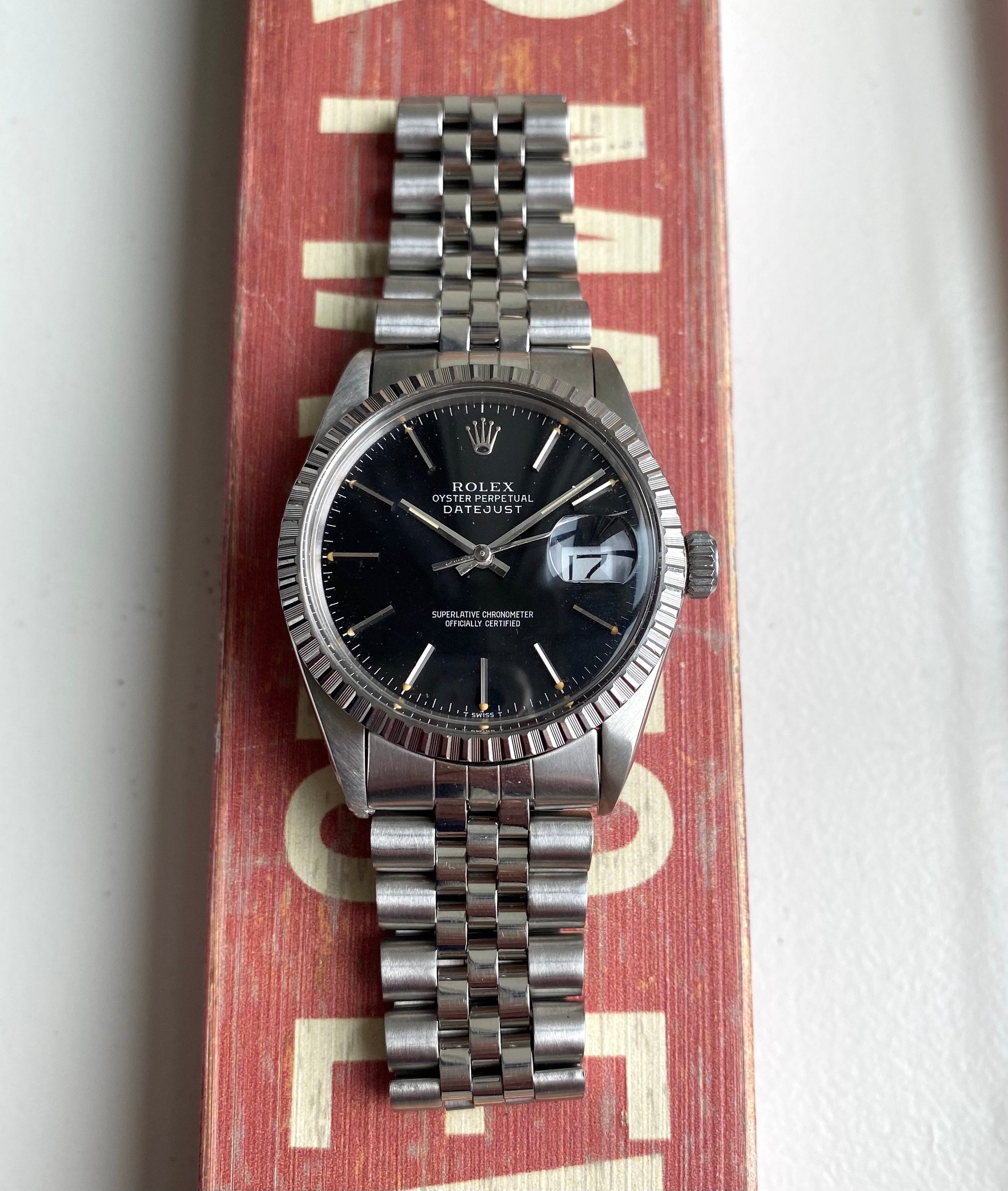 Rolex Datejust ref. 16030 — Black Dial