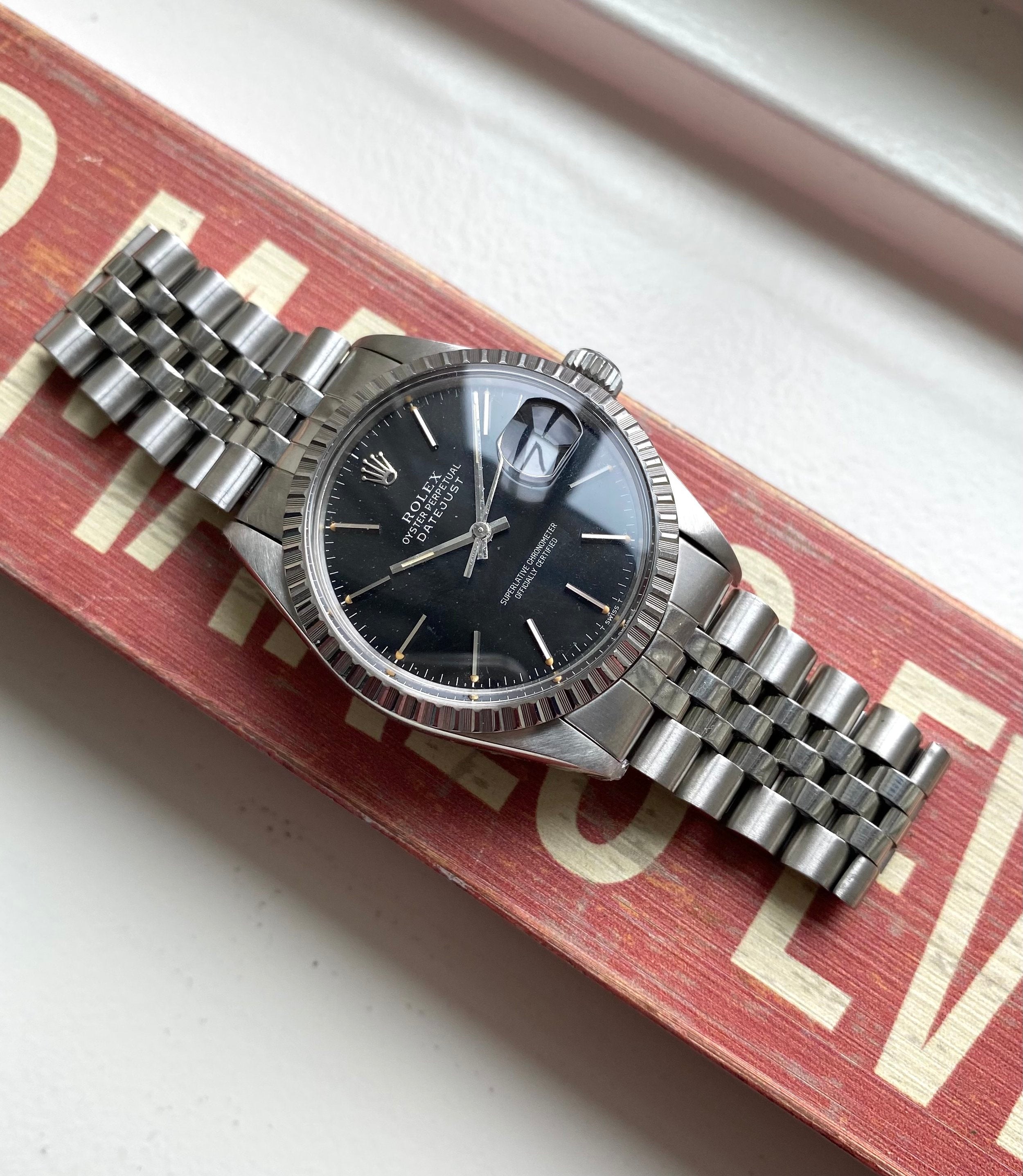 Rolex Datejust ref. 16030 — Black Dial