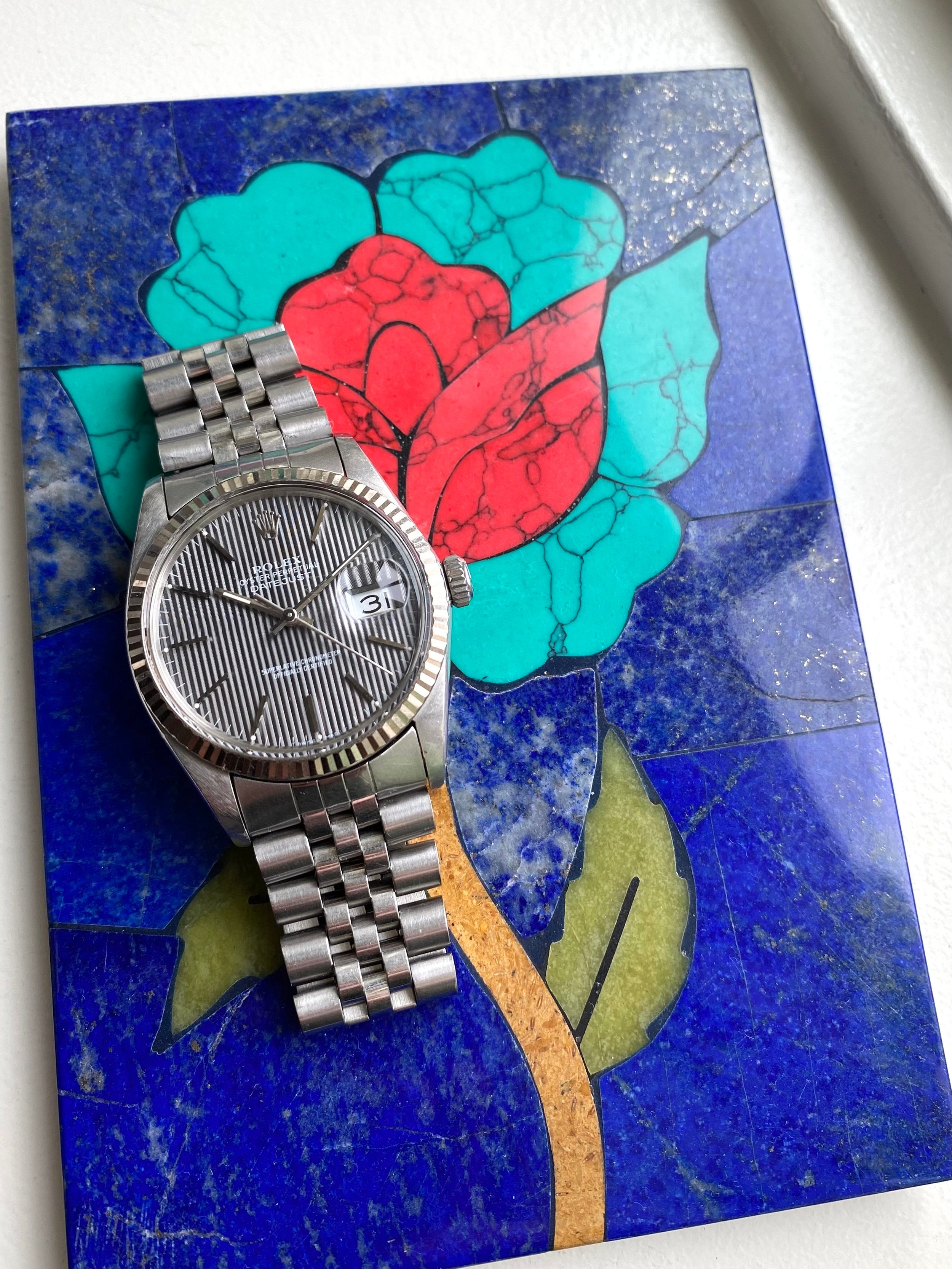 Rolex Datejust 16014 - Grey Tapestry.