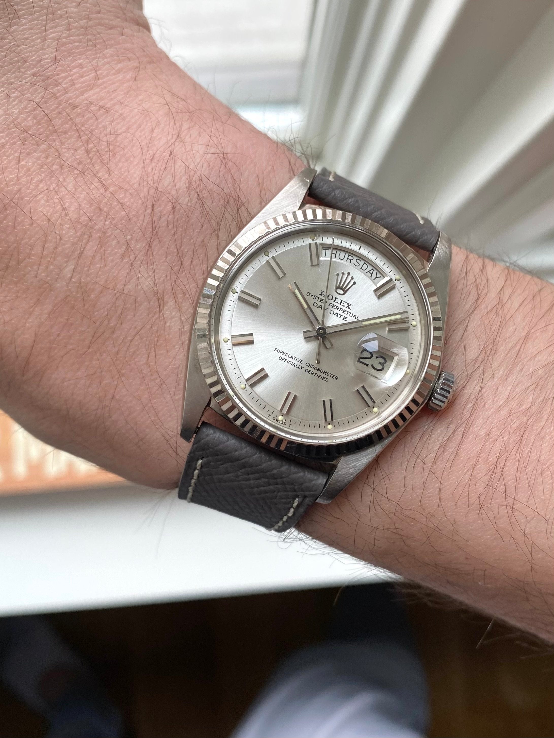 Rolex Daydate 1803 - Wideboy Dial.