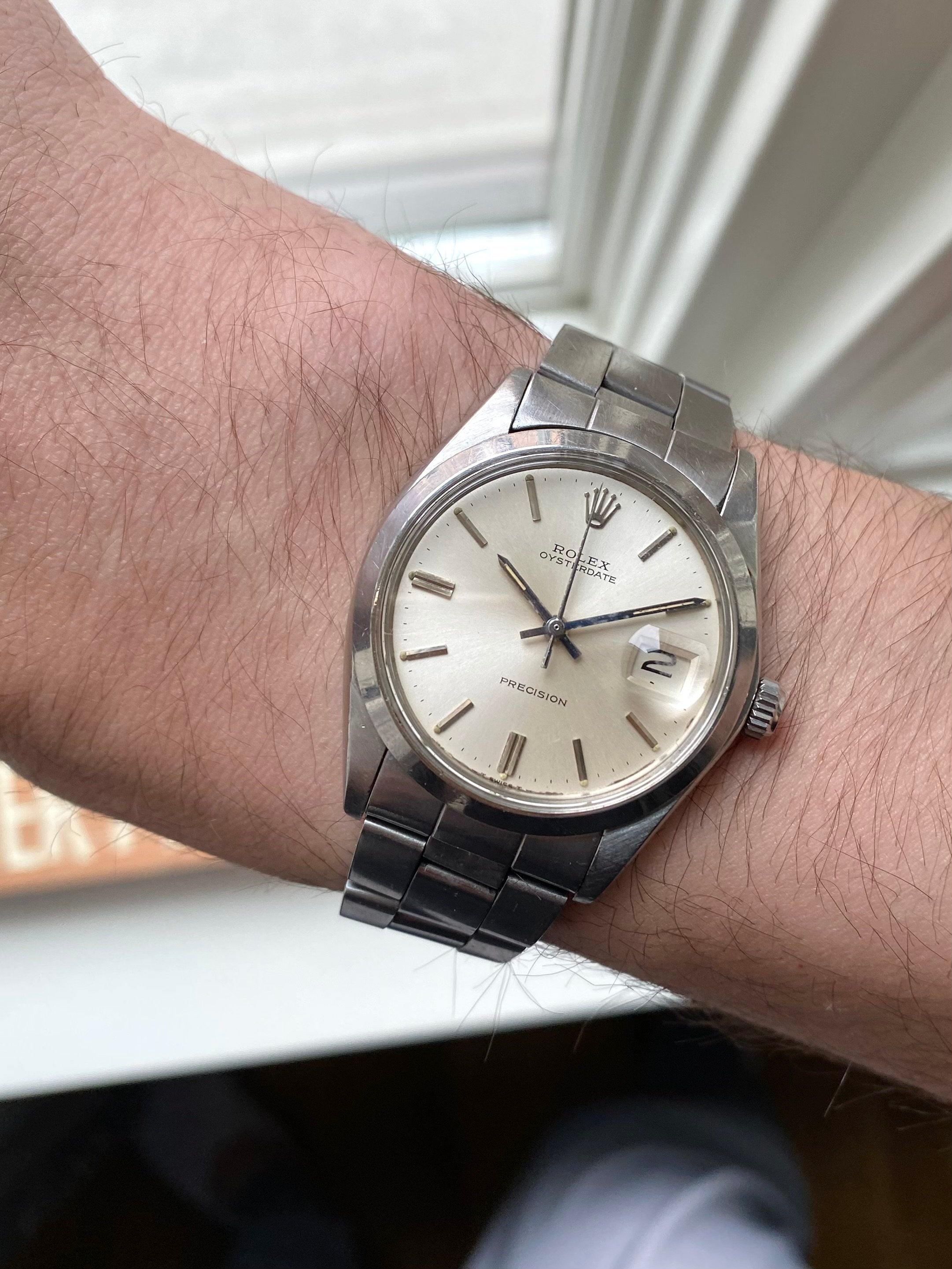 Rolex Precision 6694 - Guarantee Paper.