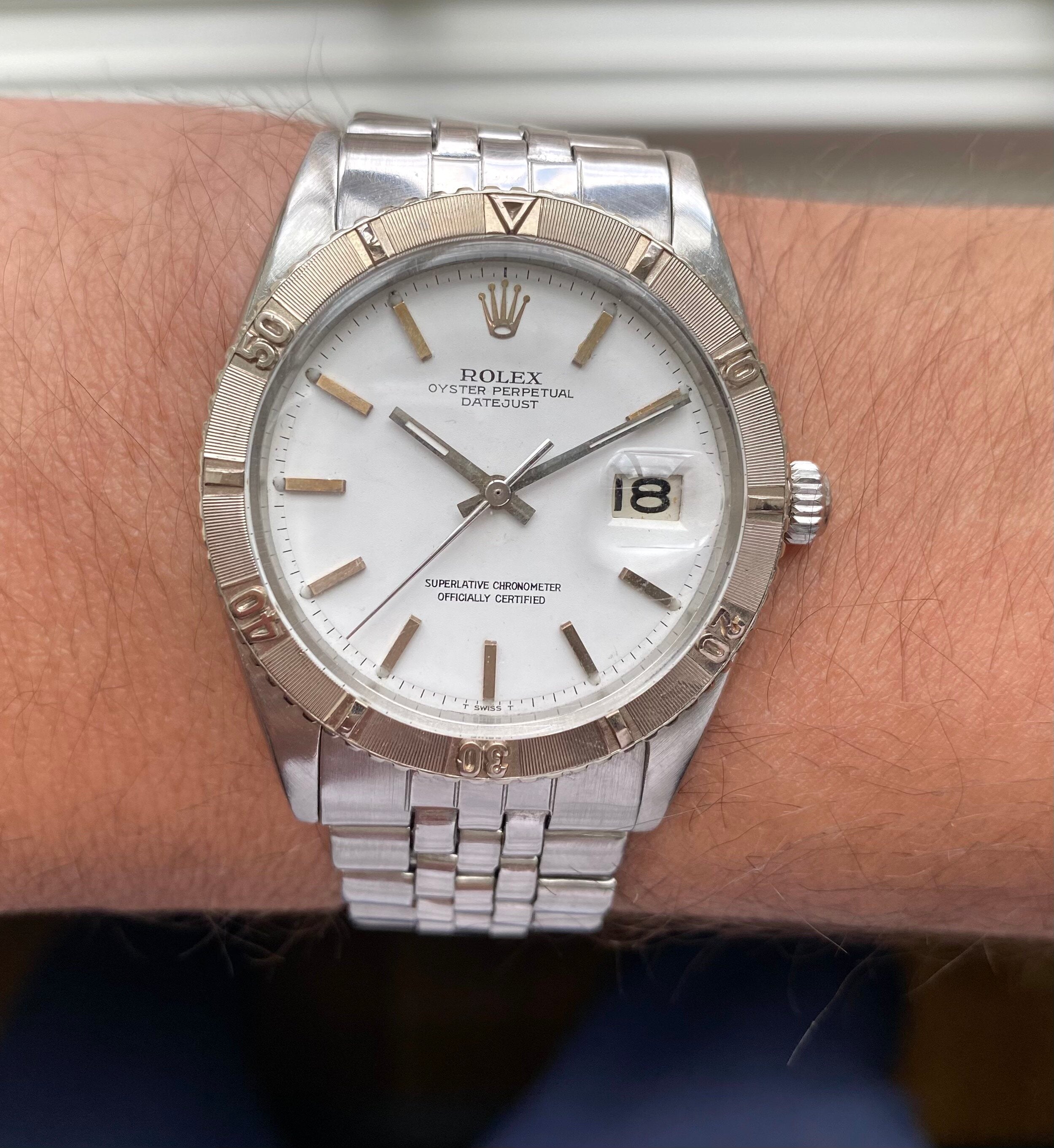 Rolex Datejust ref. 1625 — "Thunderbird"