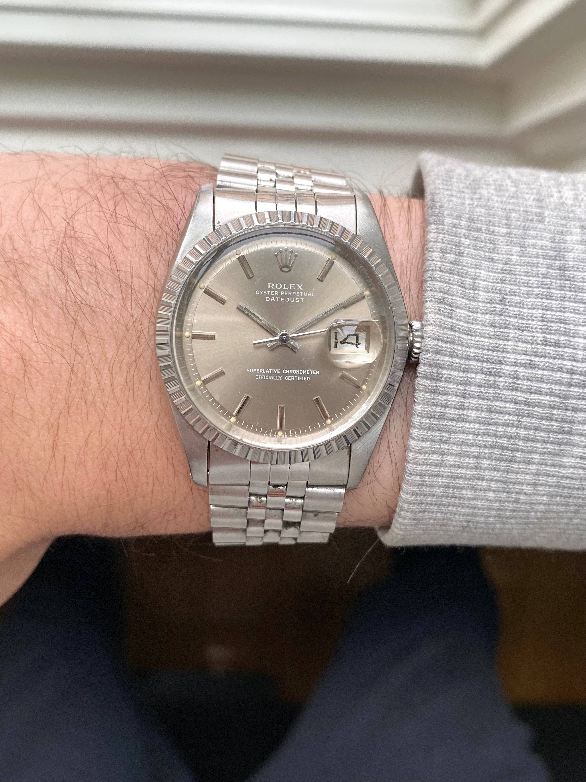 Rolex Datejust 1603 - Grey Sigma