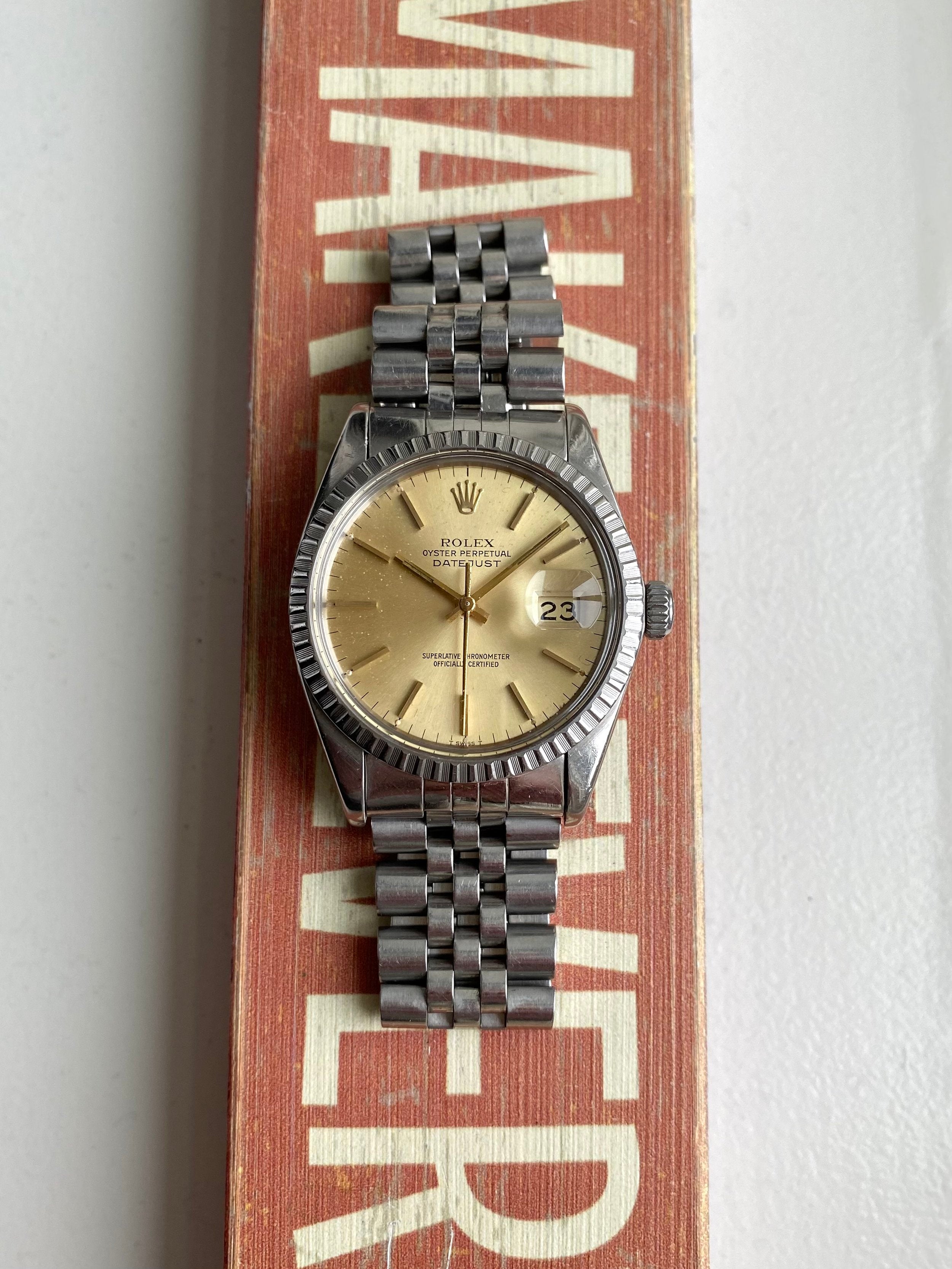 Rolex Datejust 16030 - Champagne