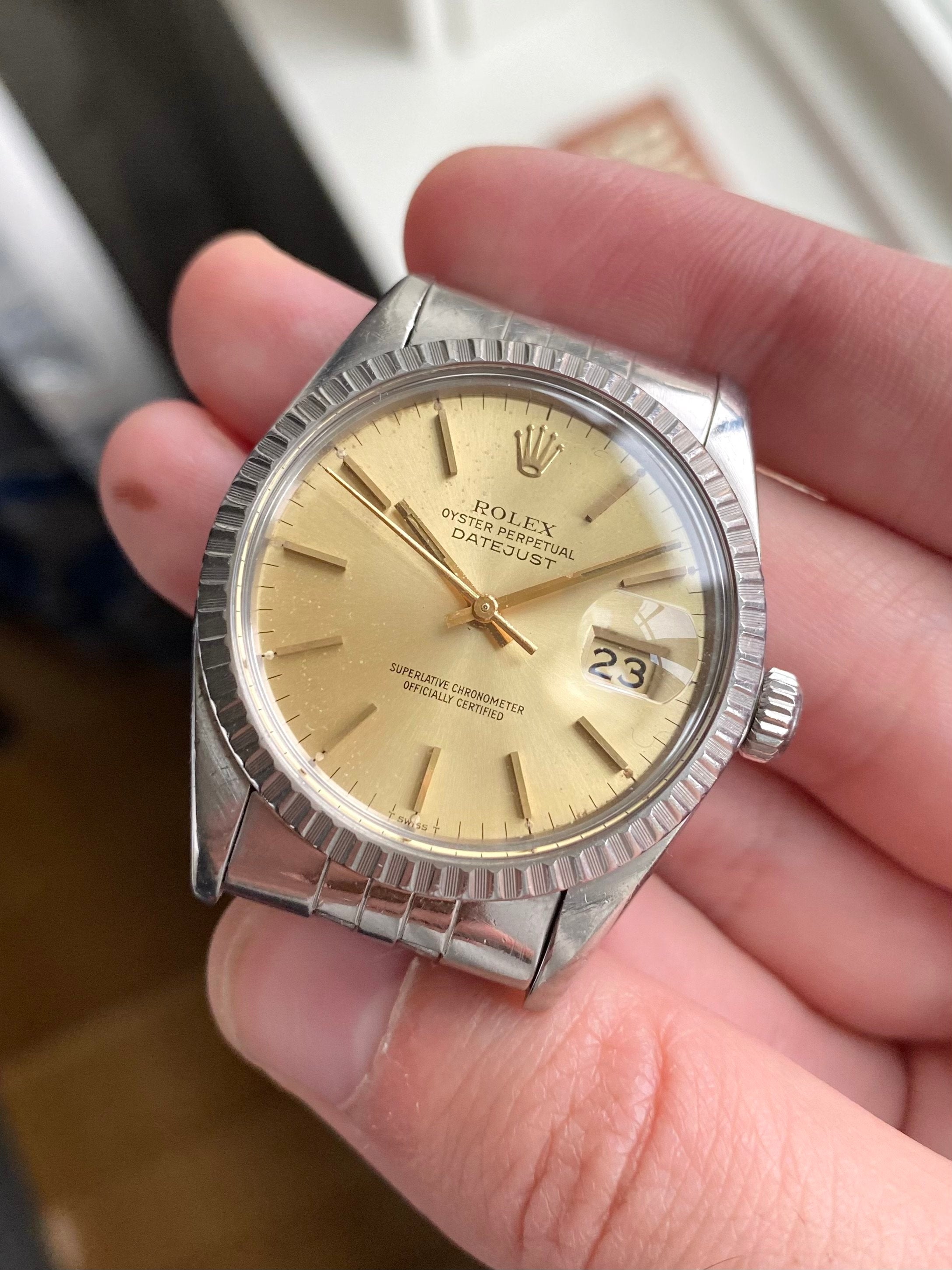 Rolex Datejust 16030 - Champagne