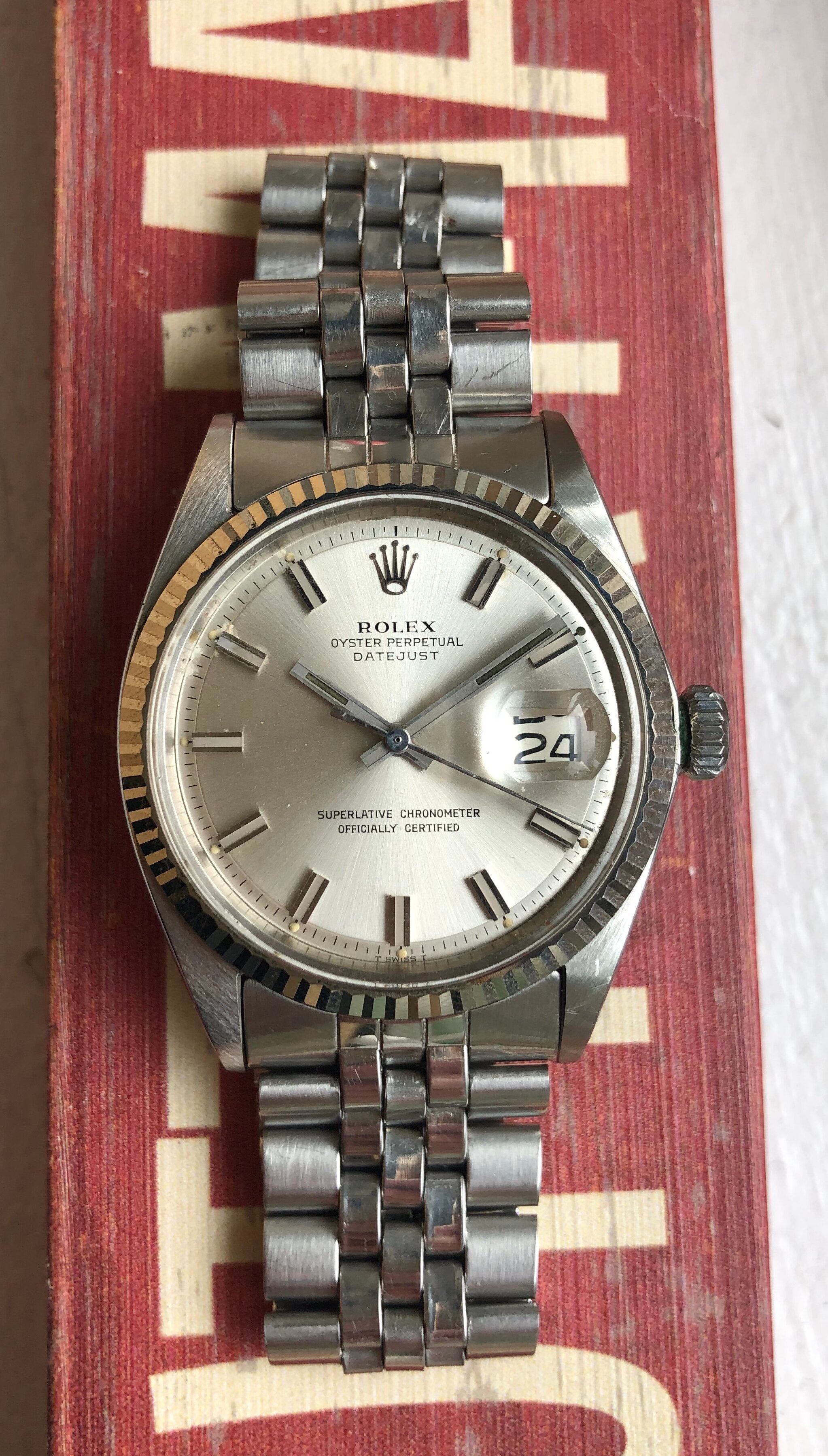 Rolex Datejust — "Wideboy" Dial