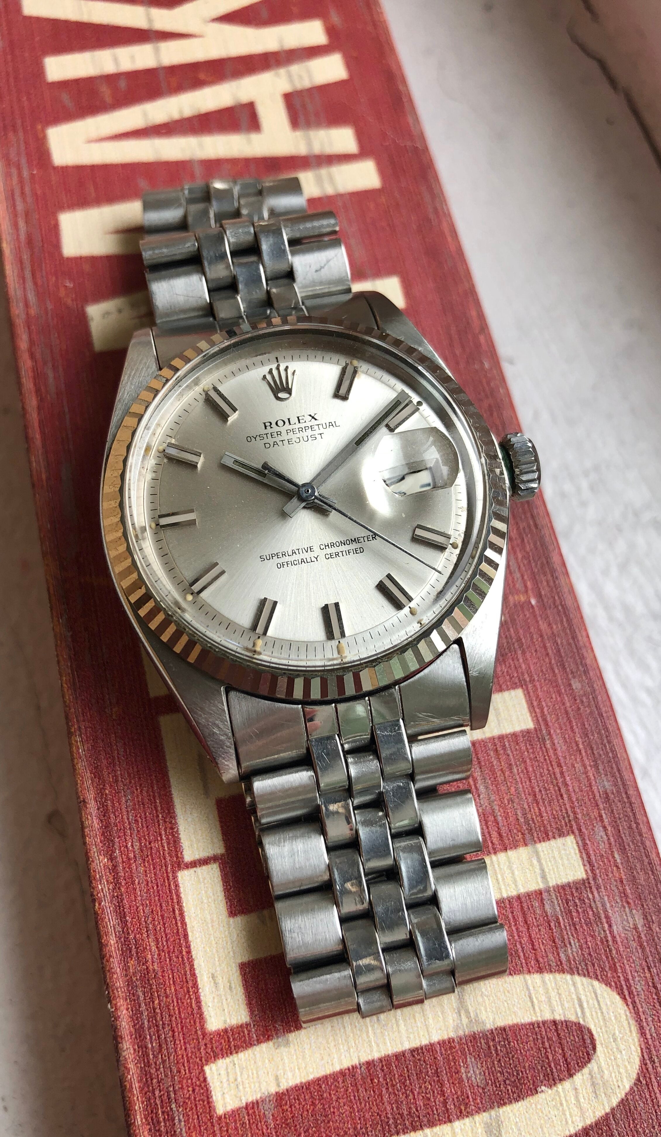 Rolex Datejust — "Wideboy" Dial