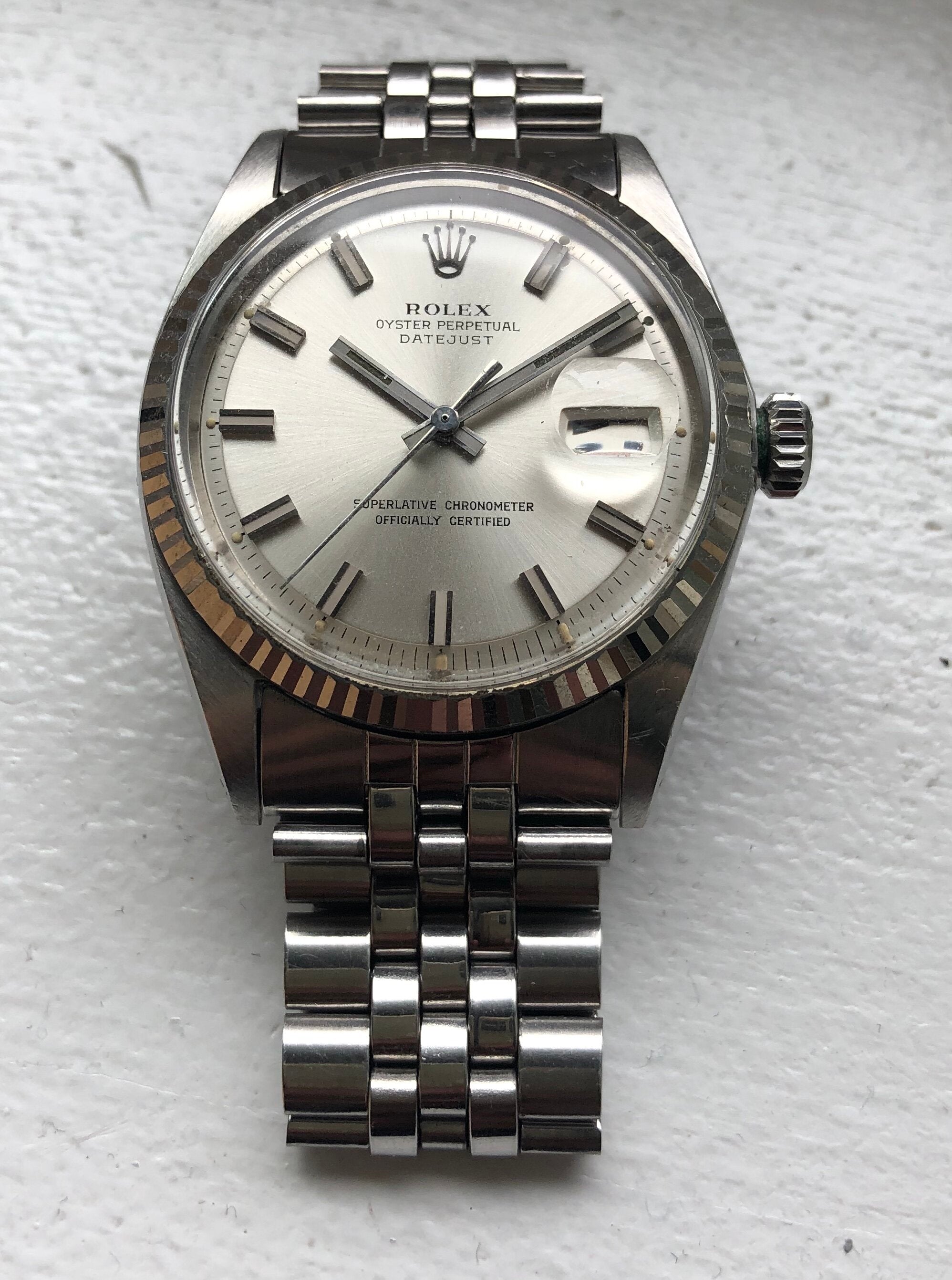 Rolex Datejust — "Wideboy" Dial