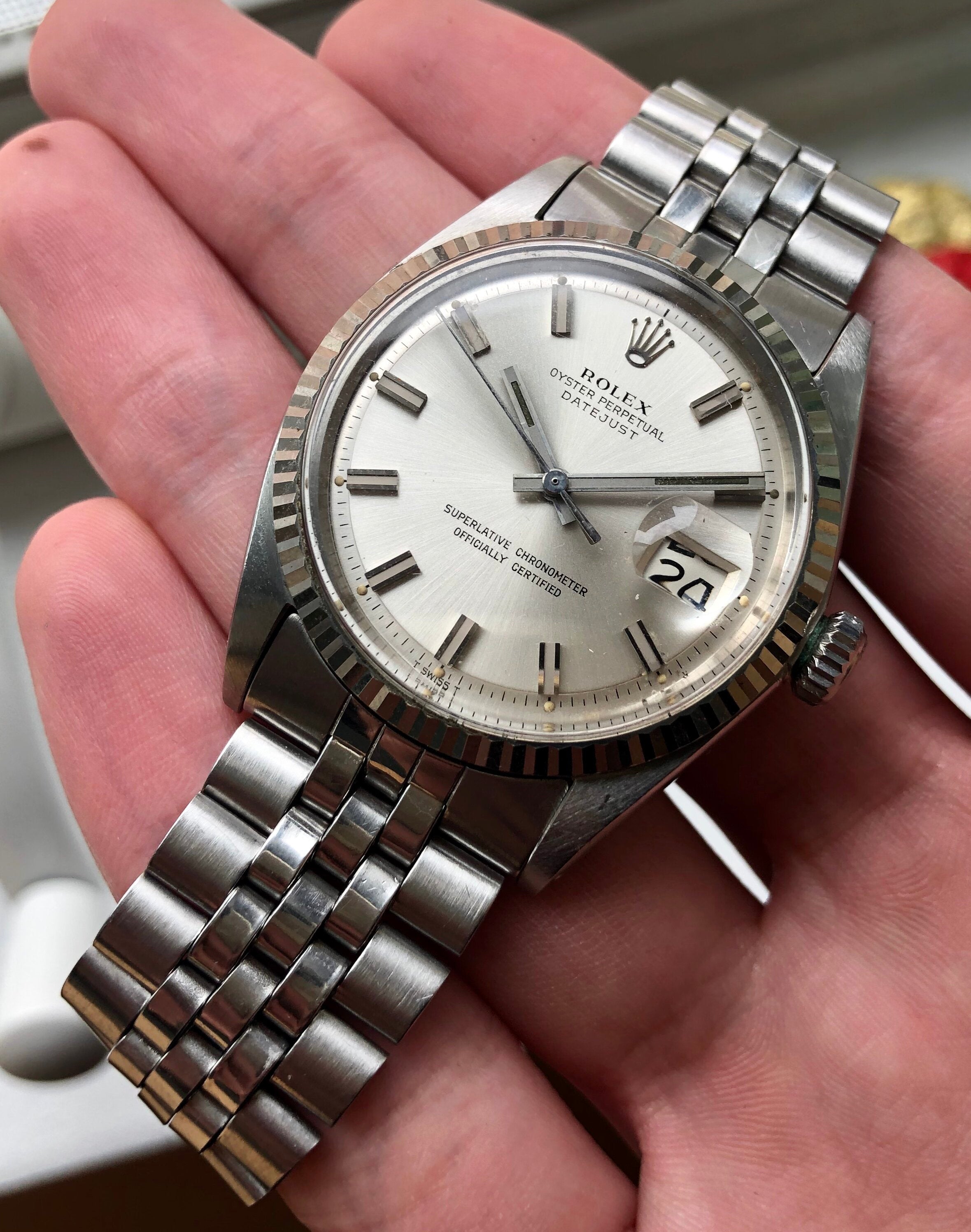 Rolex Datejust — "Wideboy" Dial