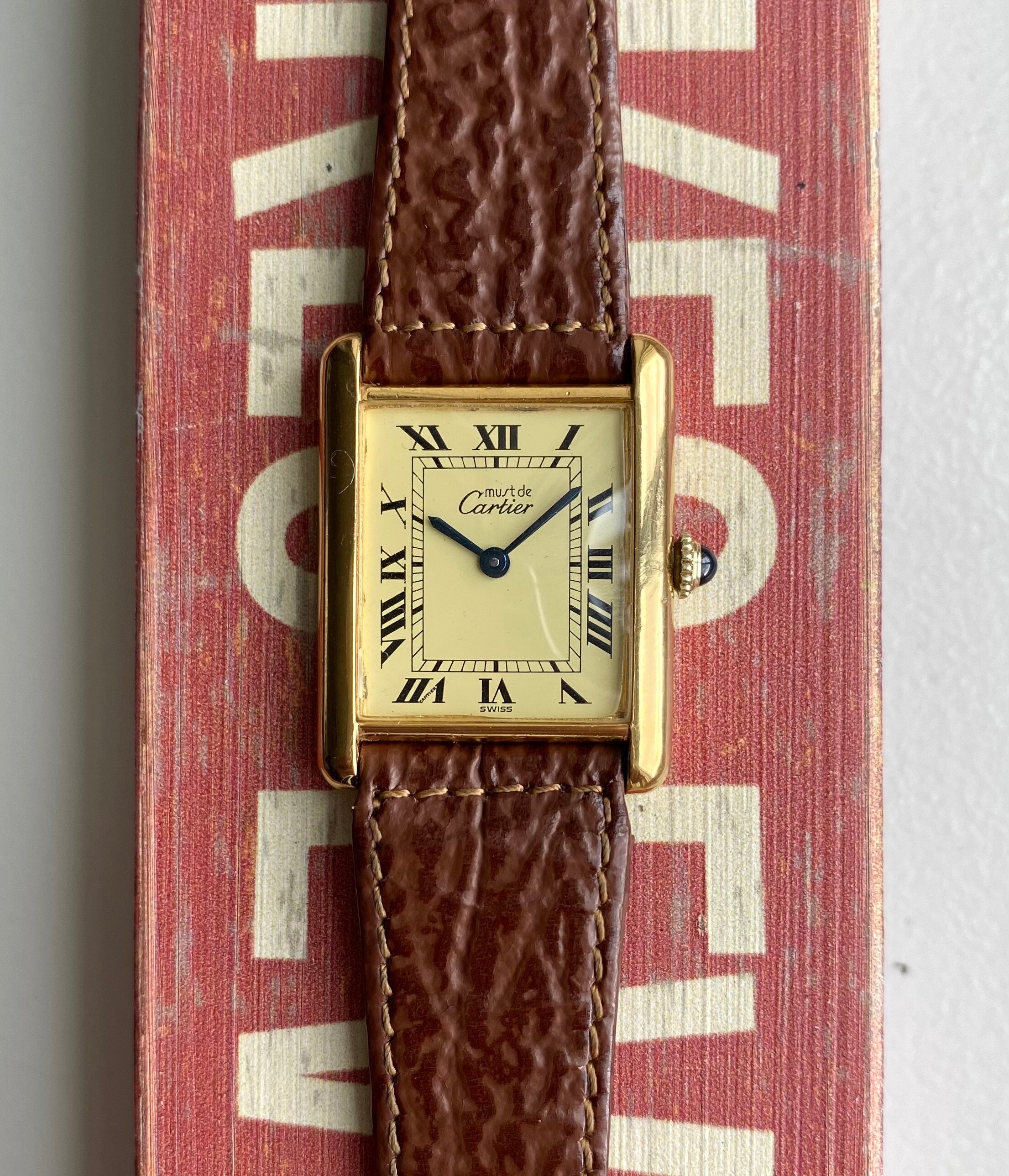 Must de Cartier Tank — Lemon Dial