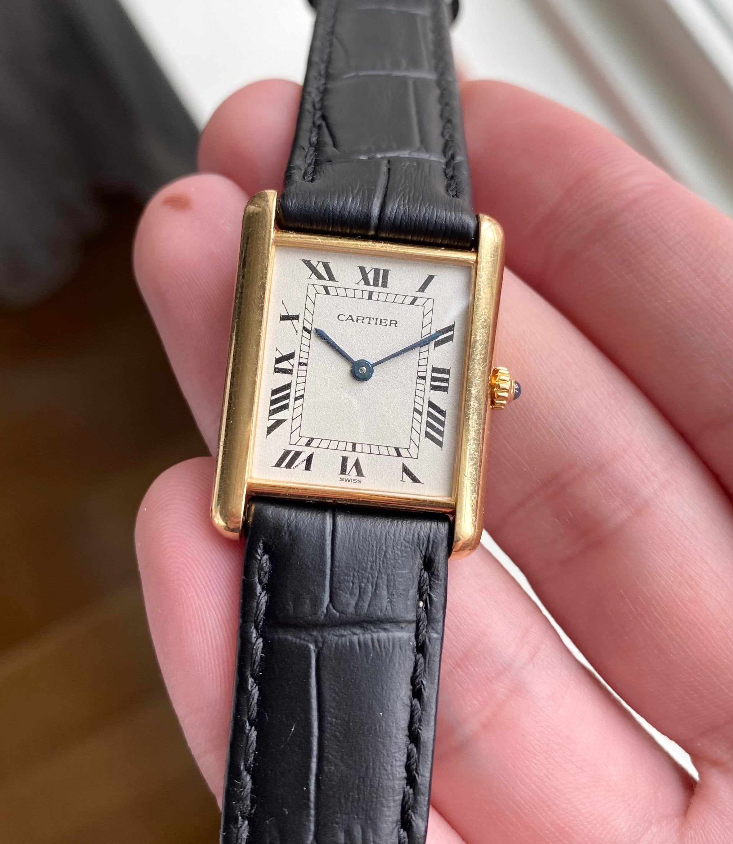 Cartier Tank Louis — 18k Yellow Gold