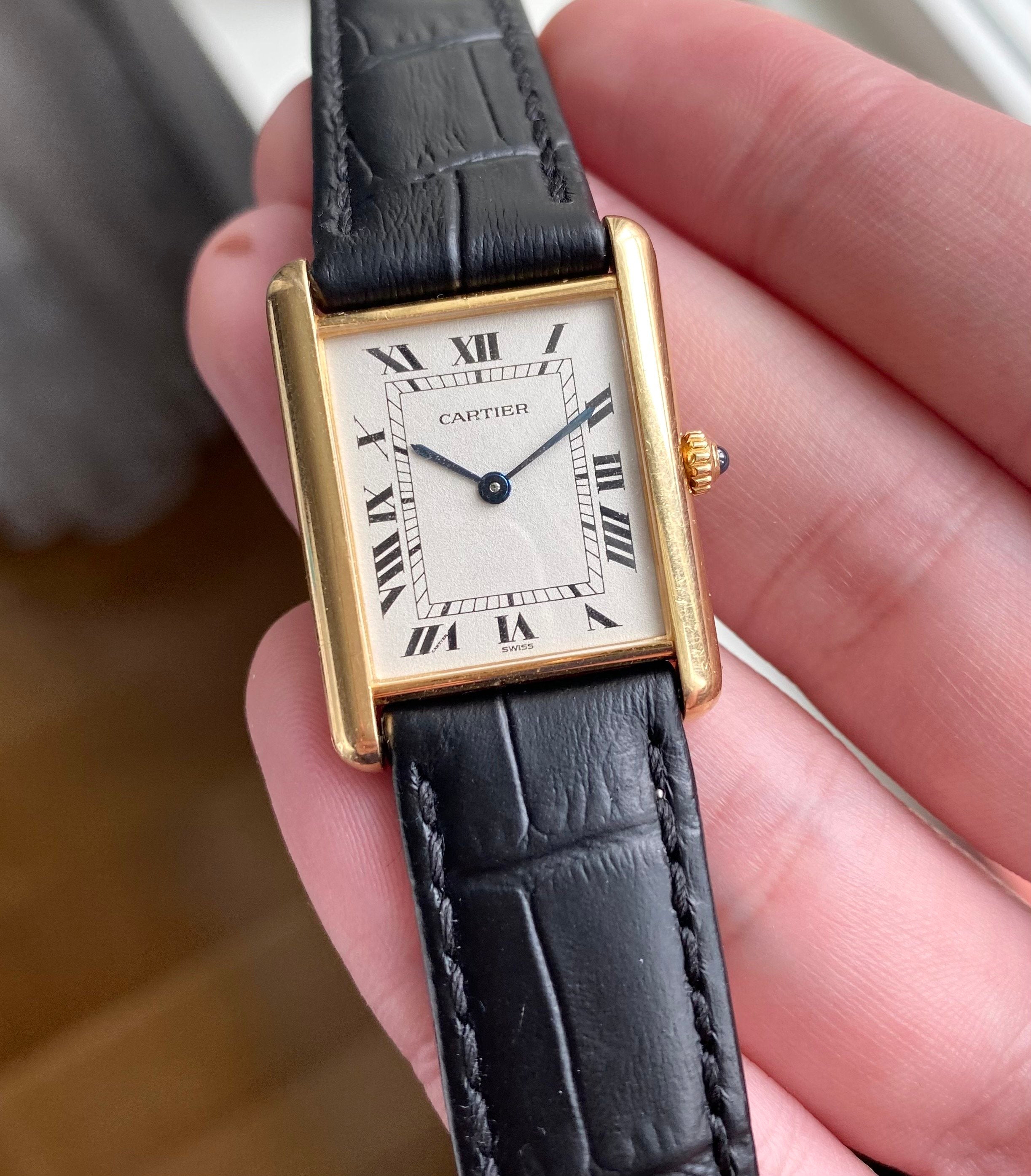 Cartier Tank Louis — 18k Yellow Gold