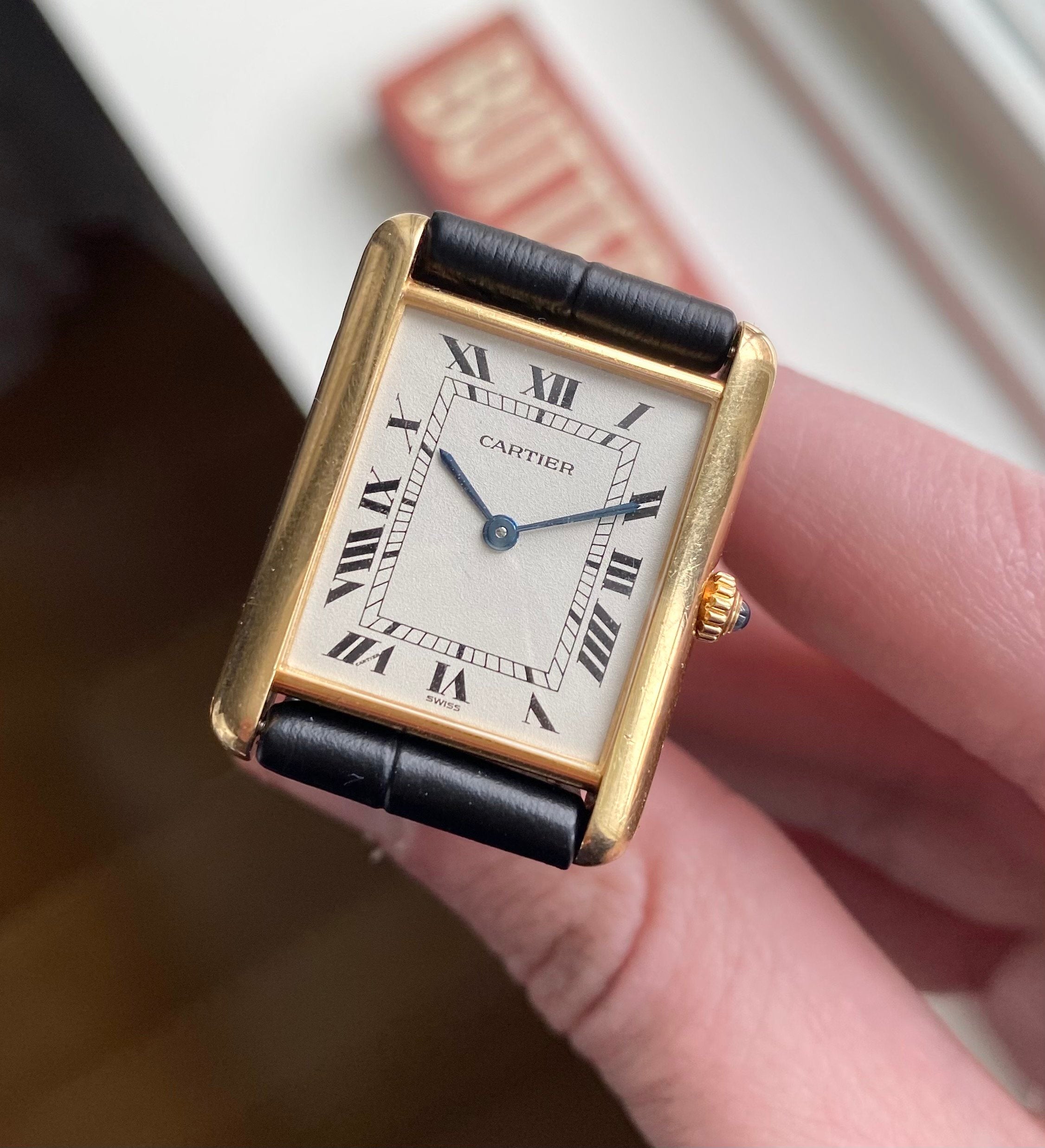 Cartier Tank Louis — 18k Yellow Gold