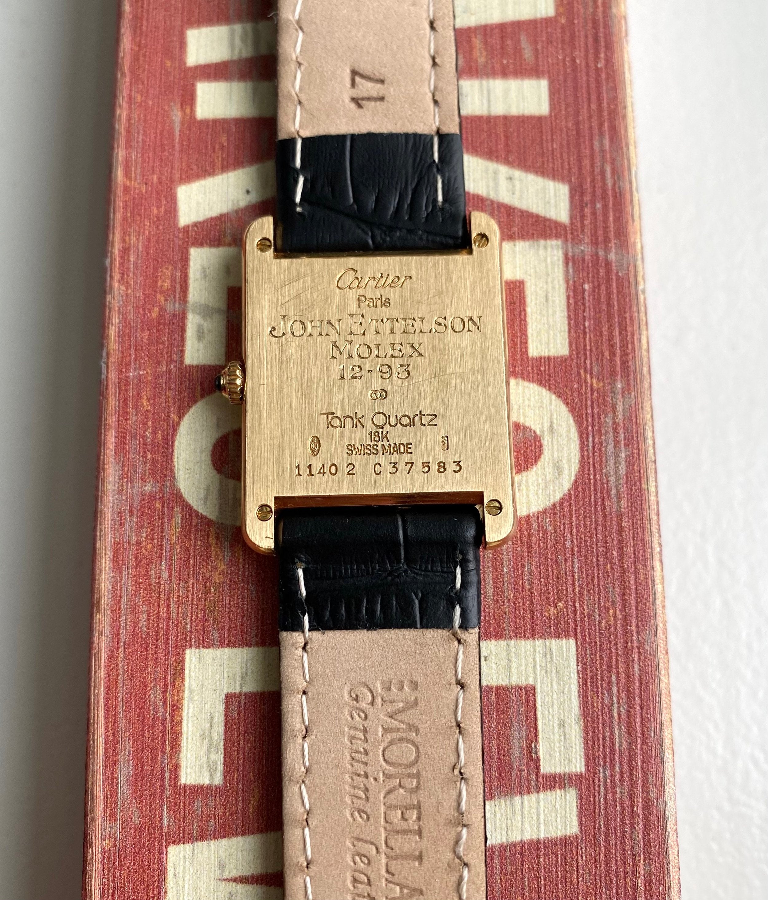 Cartier Tank Louis — 18k Yellow Gold