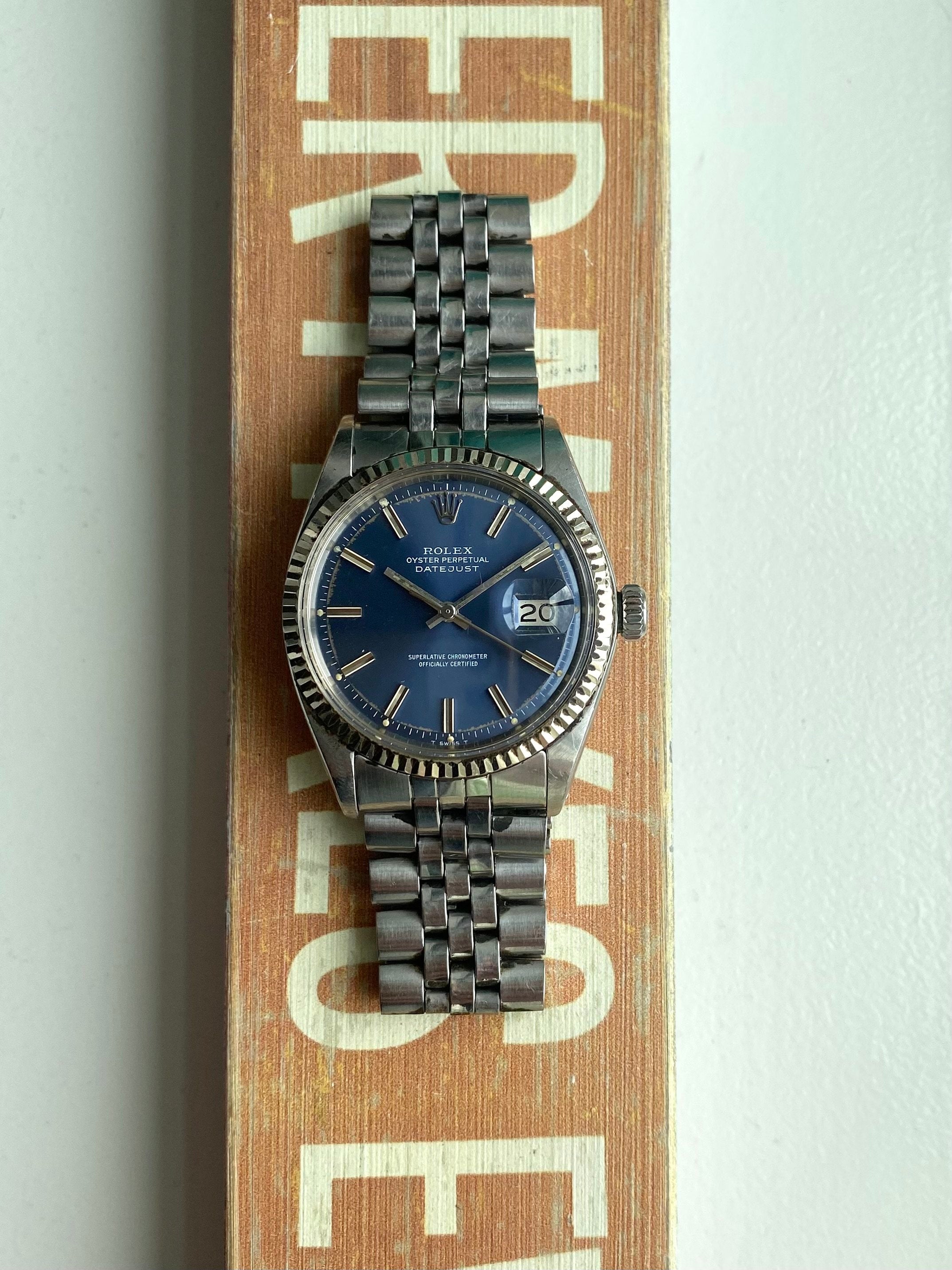 Rolex Datejust 1601 - Blue