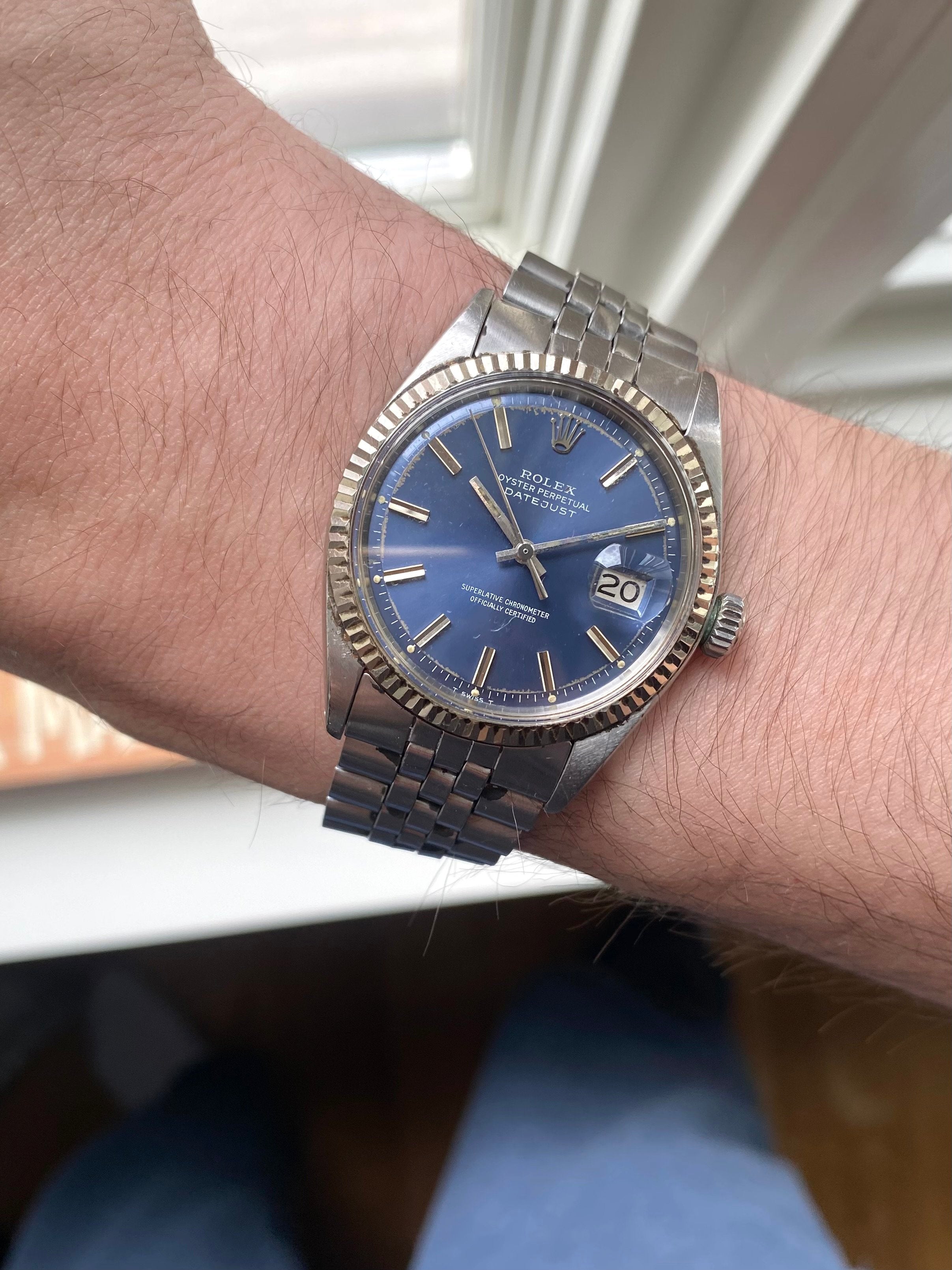 Rolex Datejust 1601 - Blue