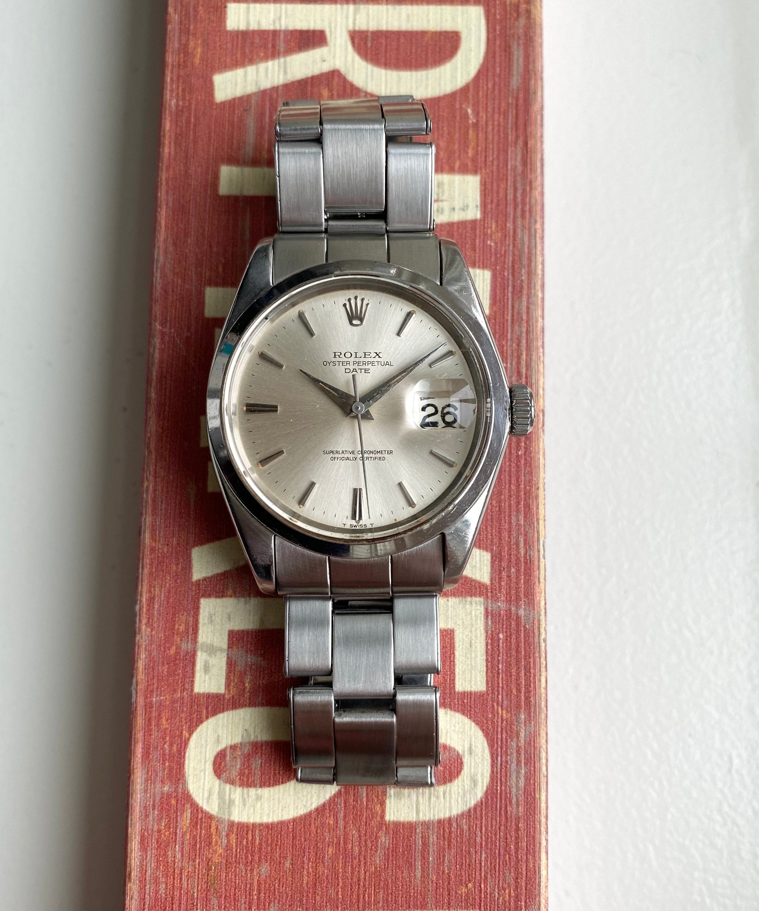 Rolex Oyster Perpetual ref. 1500 — Dauphine Hands