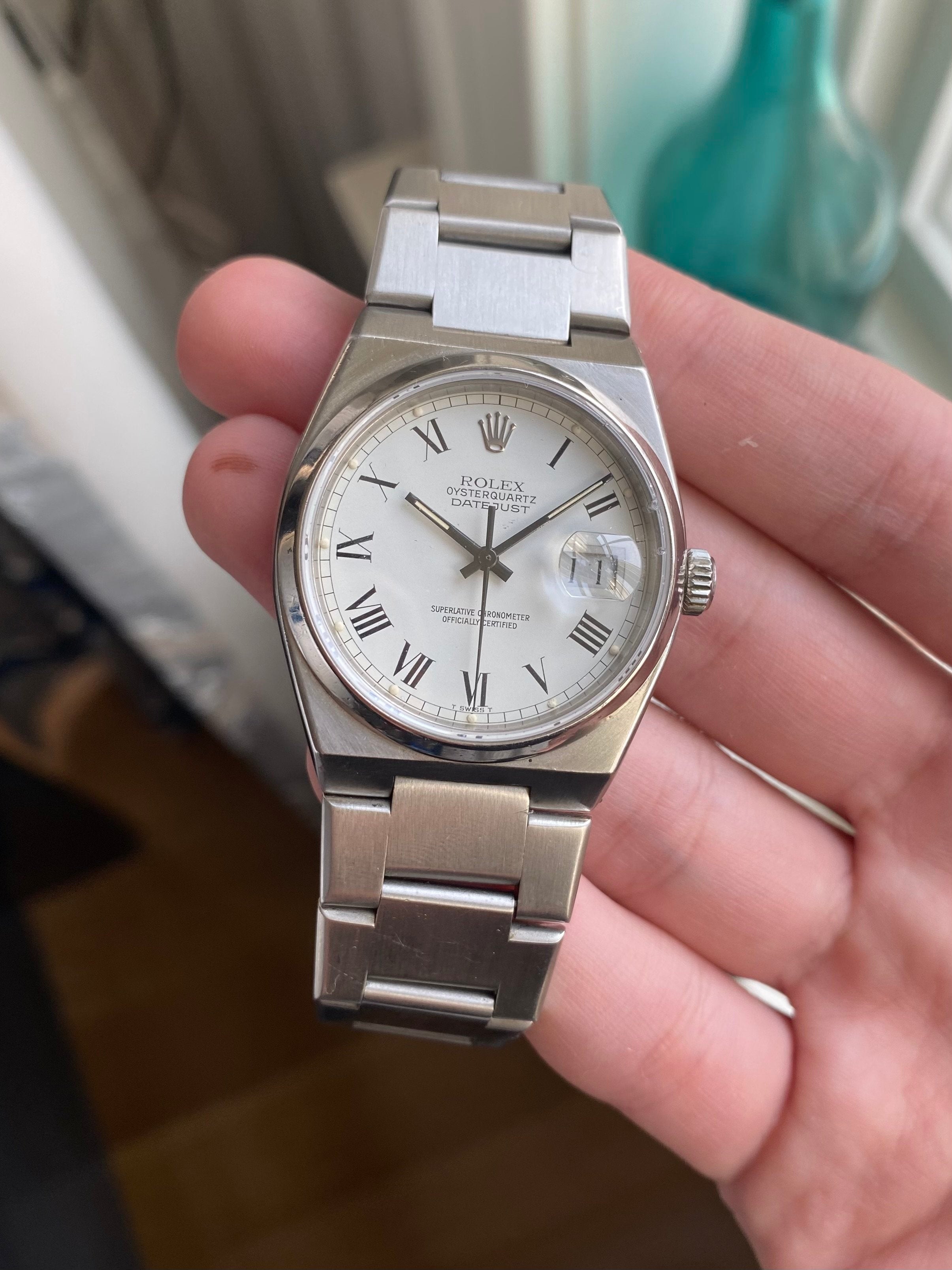 Rolex Datejust Oysterquartz - White Buckley.