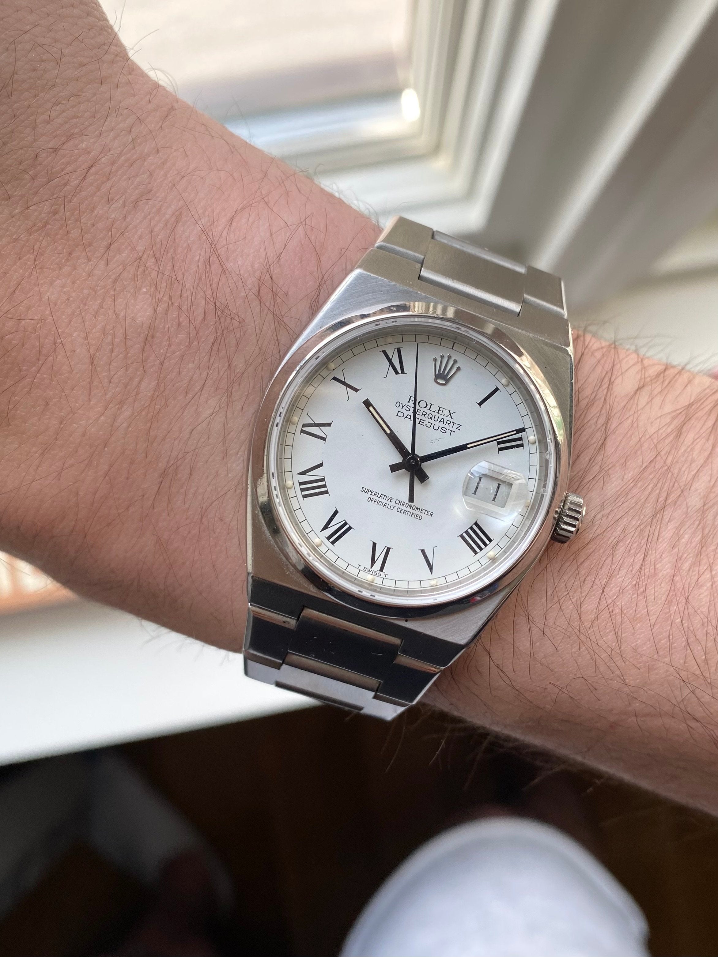 Rolex Datejust Oysterquartz - White Buckley.