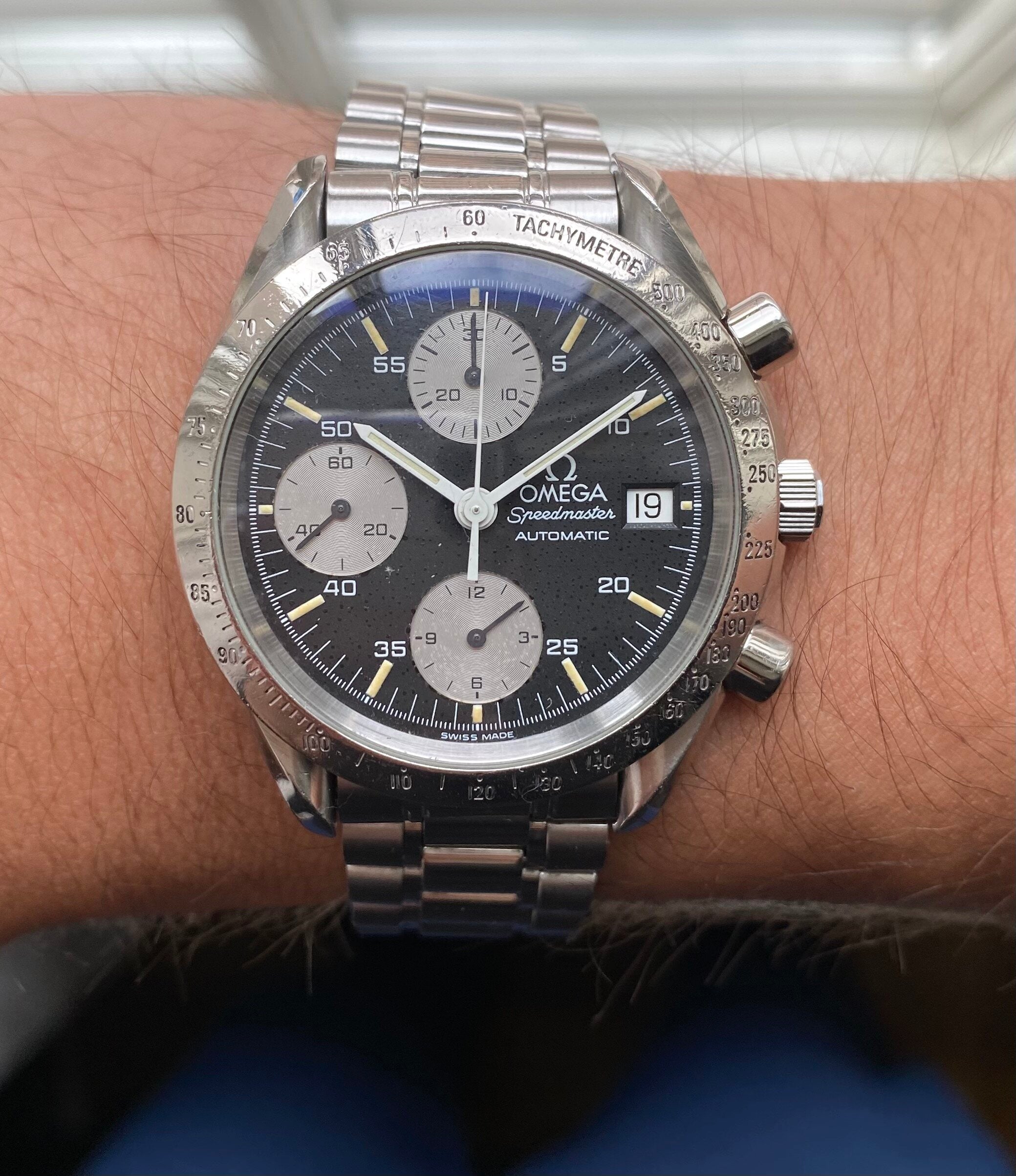 Omega Speedmaster Reduced — "Panda" Dial