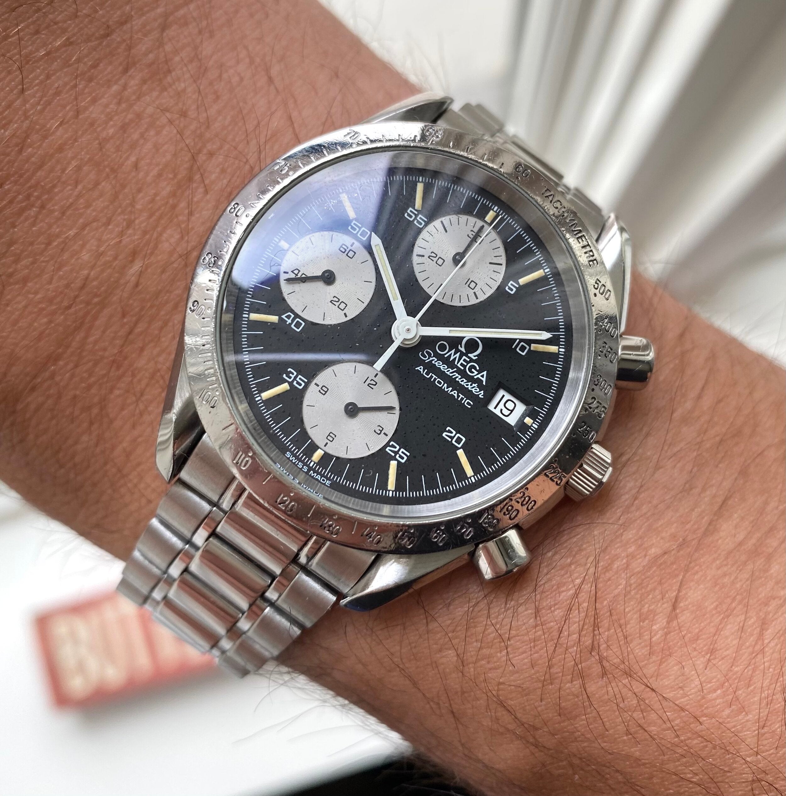 Omega Speedmaster Reduced — "Panda" Dial