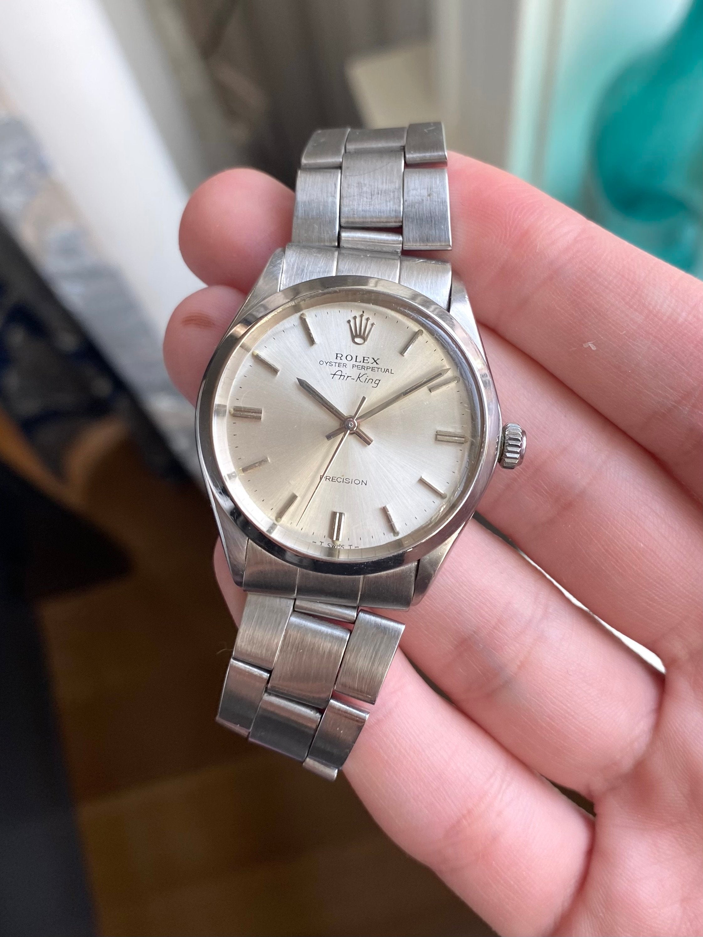 Rolex Air King 5500.